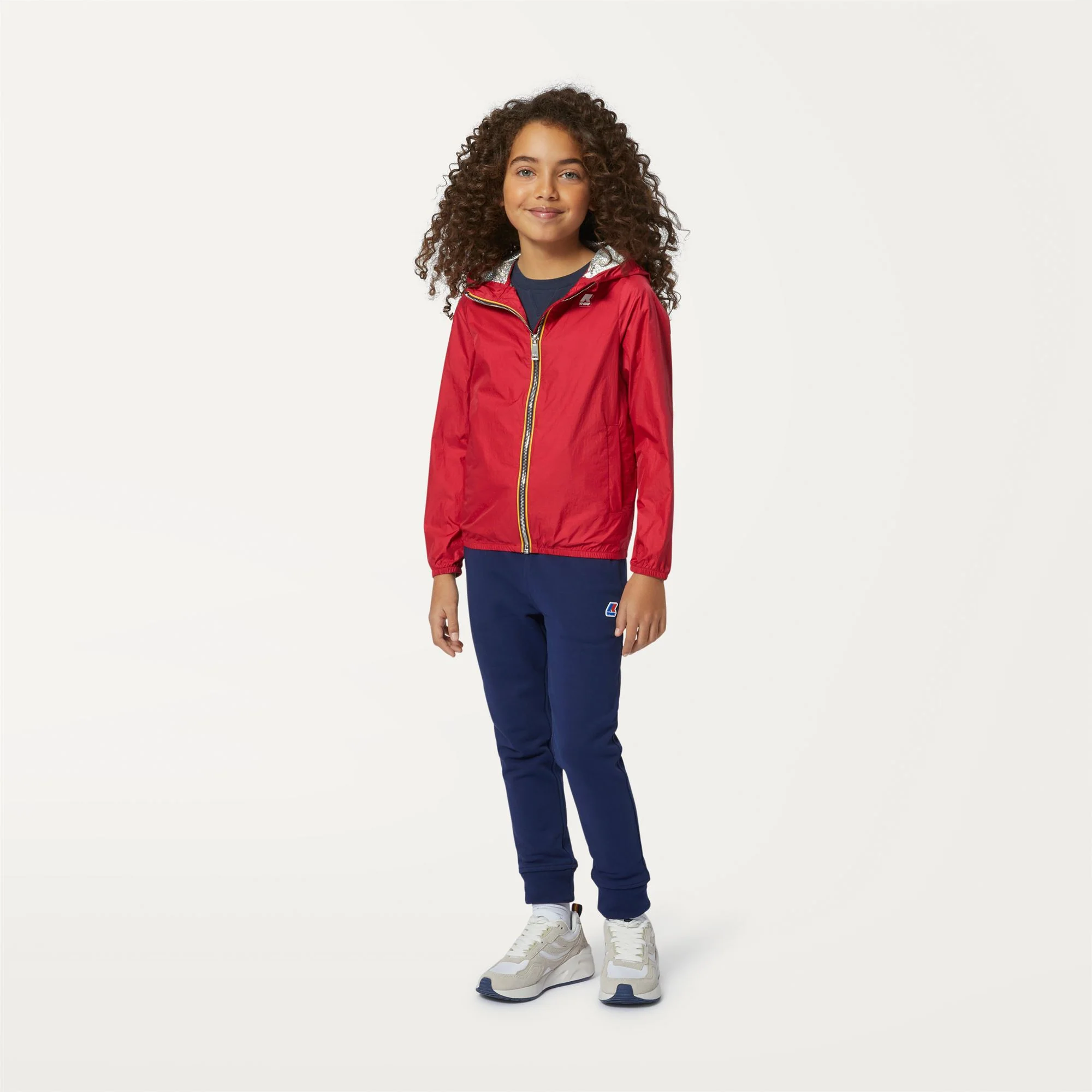 P.  LIL IRIDESCENT METAL NY - Jackets - Short - Girl - RED BERRY - Image 4