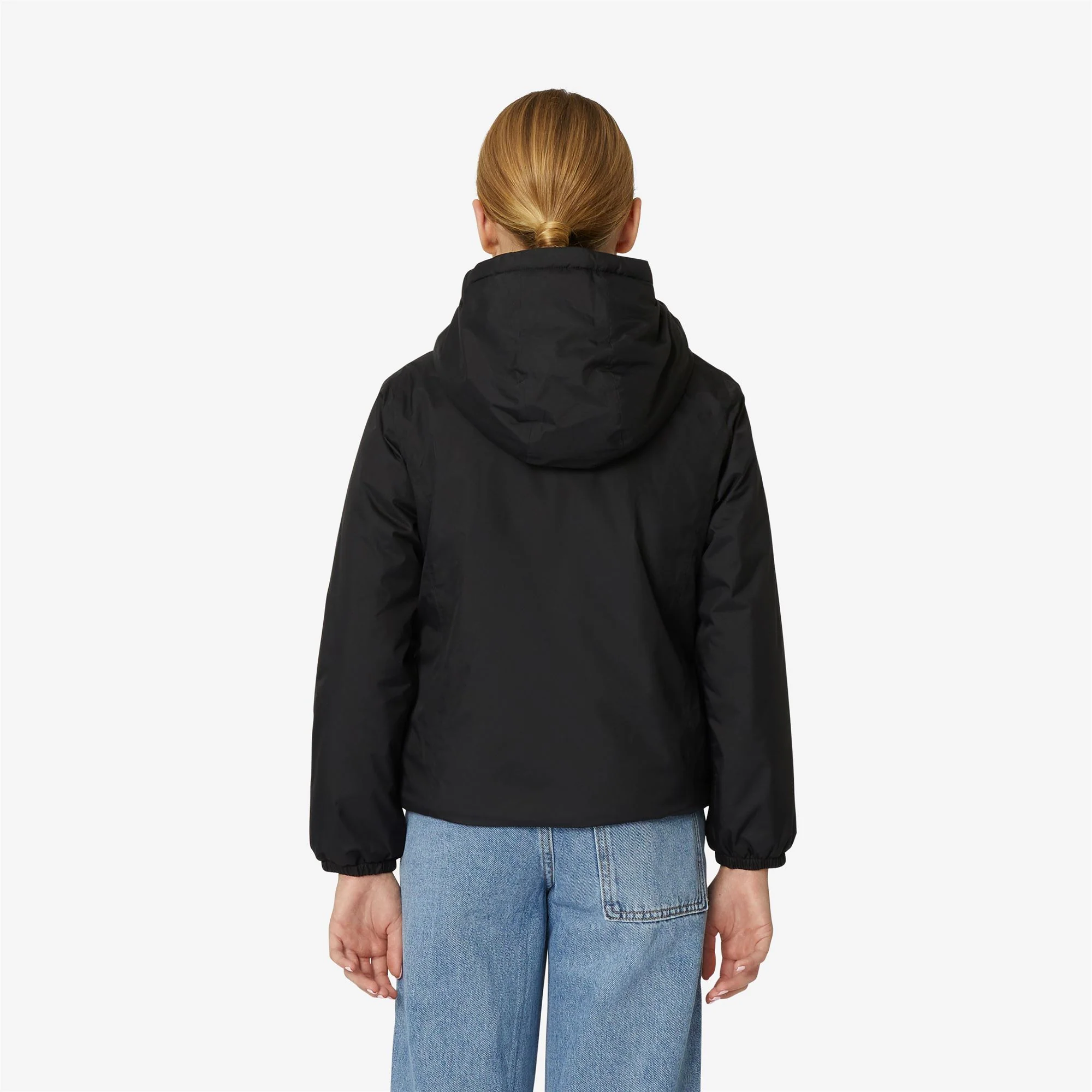 P. LILY MICRO RIPSTOP MARMOTTA - Jackets - Short - Girl - BLACK PURE-BLUE DEPTH - Image 5