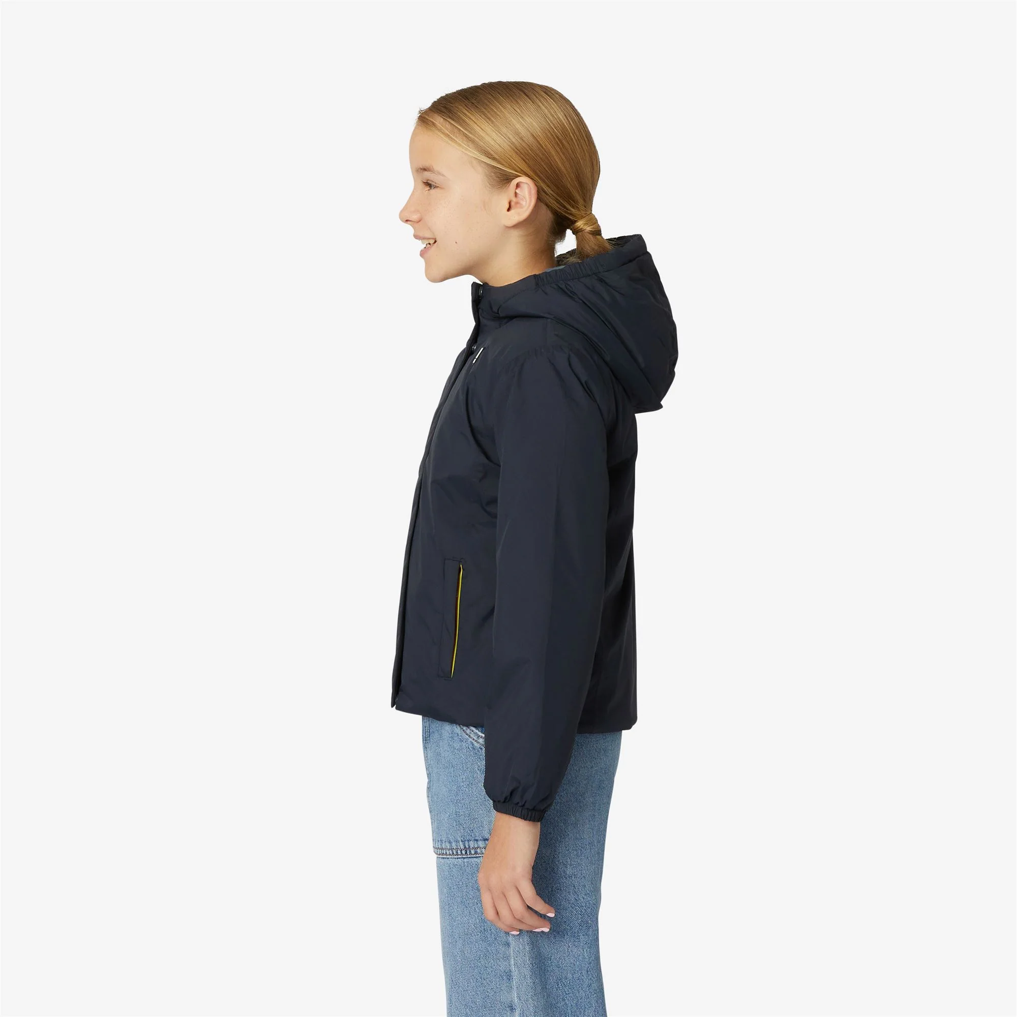 P. LILY MICRO RIPSTOP MARMOTTA - Jackets - Short - Girl - BLUE DEPTH-BLUE DEPTHS - Image 4