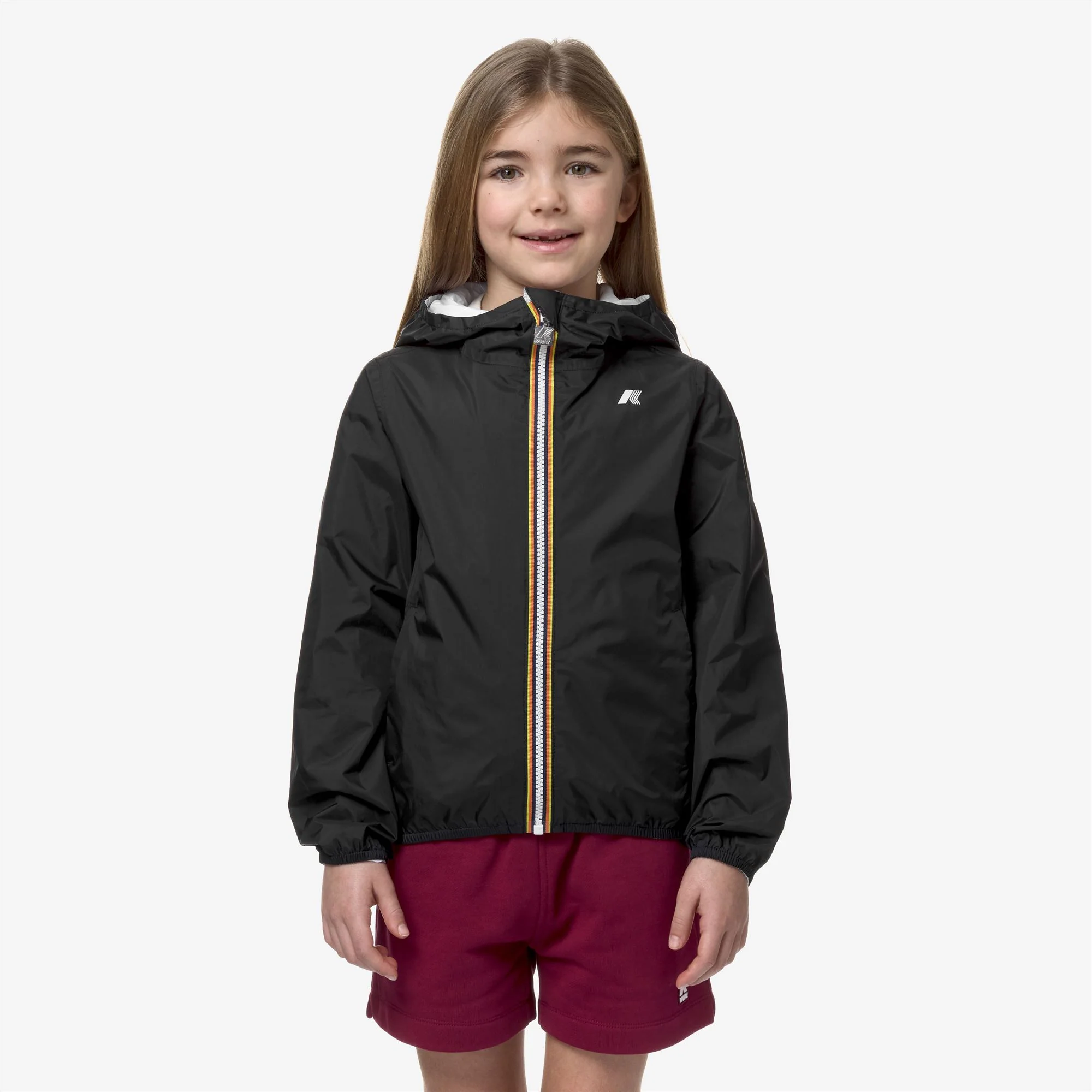P. LILY PLUS.2 REVERSIBLE - Jackets - Short - Girl - BLACK P-WHITE - Image 4