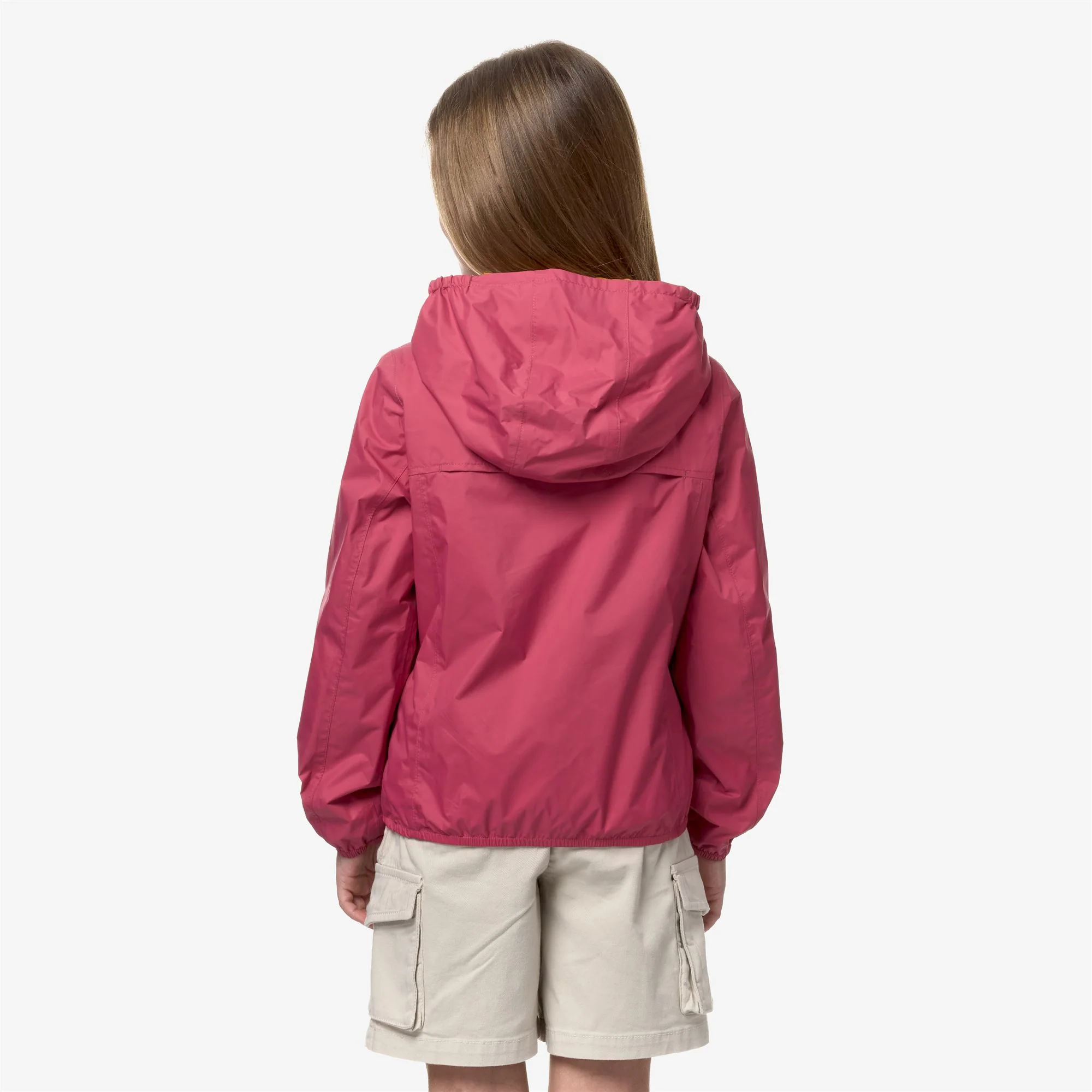 P. LILY PLUS.2 REVERSIBLE - Jackets - Short - Girl - DK PINK-ORANGE MD - Image 6
