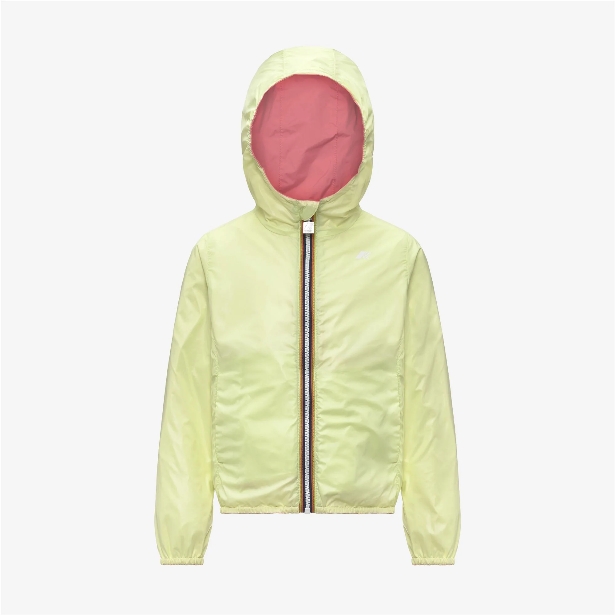 P. LILY PLUS.2 REVERSIBLE - Jackets - Short - Girl - PINK GERANIUM-YELLOW LIME - Image 2