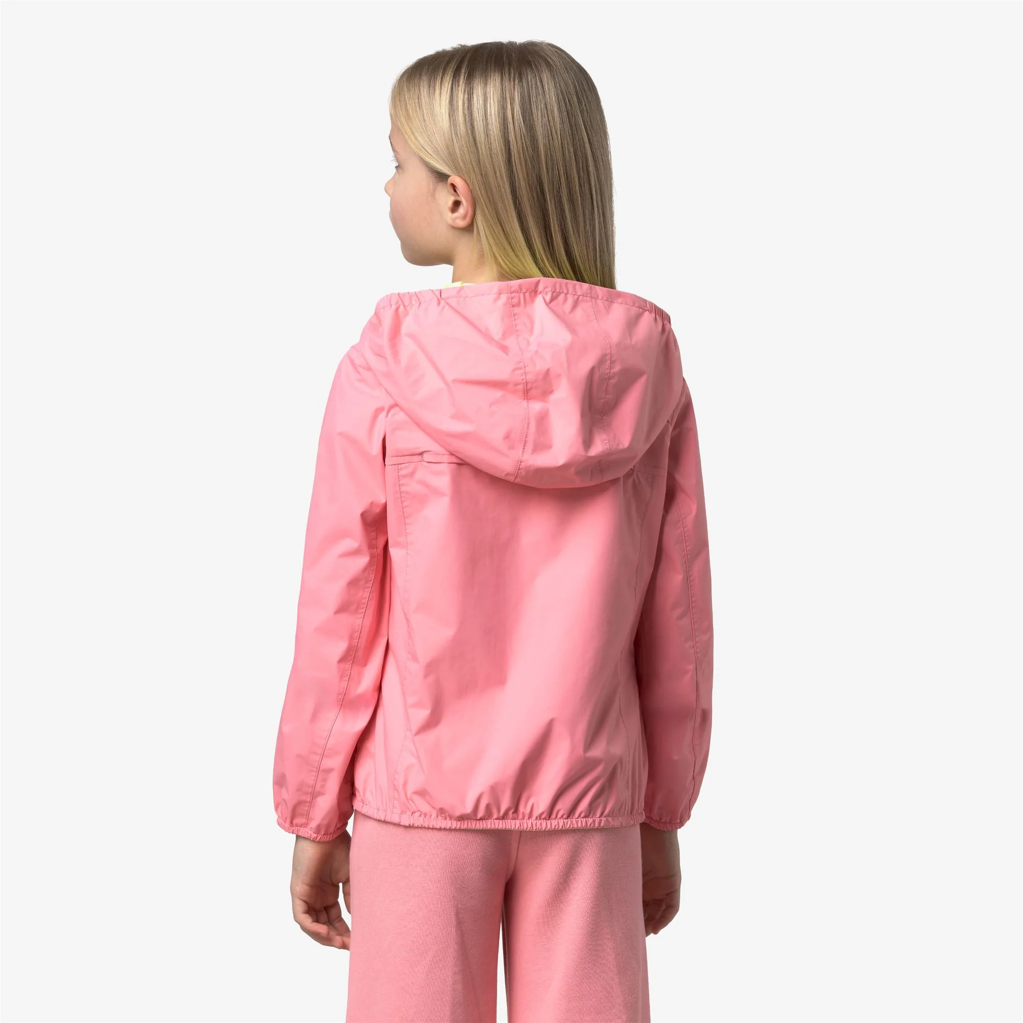 P. LILY PLUS.2 REVERSIBLE - Jackets - Short - Girl - PINK GERANIUM-YELLOW LIME - Image 6