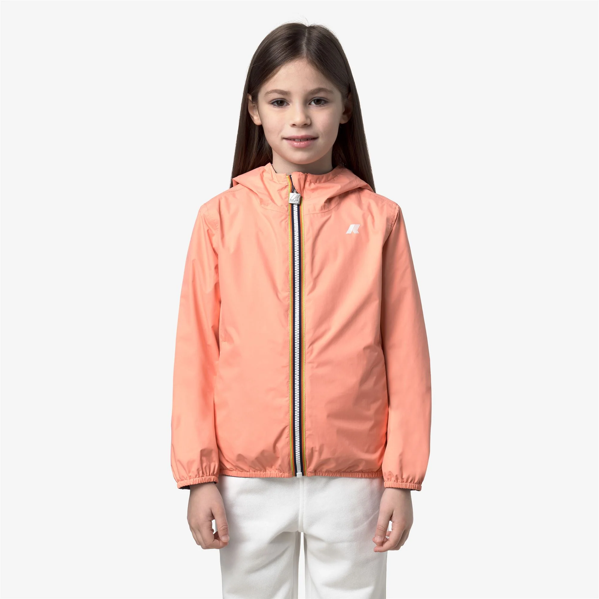 P. LILY PLUS.2 REVERSIBLE - Jackets - Short - Girl - PINK PAMPLEMOUSSE-BLUE DEPTH - Image 4