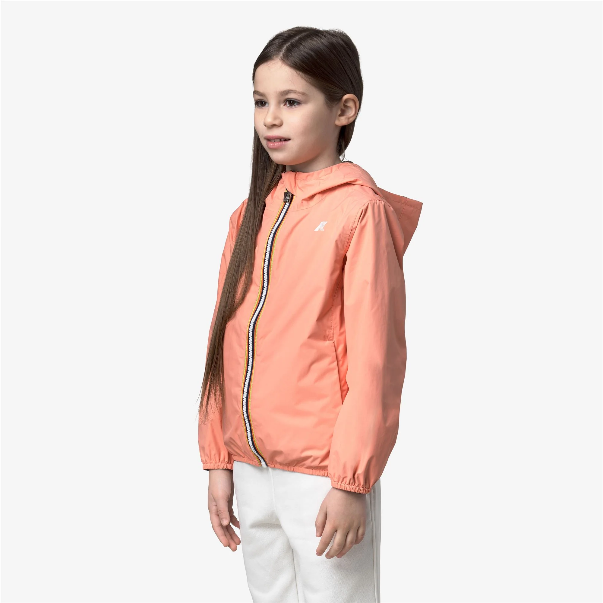 P. LILY PLUS.2 REVERSIBLE - Jackets - Short - Girl - PINK PAMPLEMOUSSE-BLUE DEPTH - Image 5