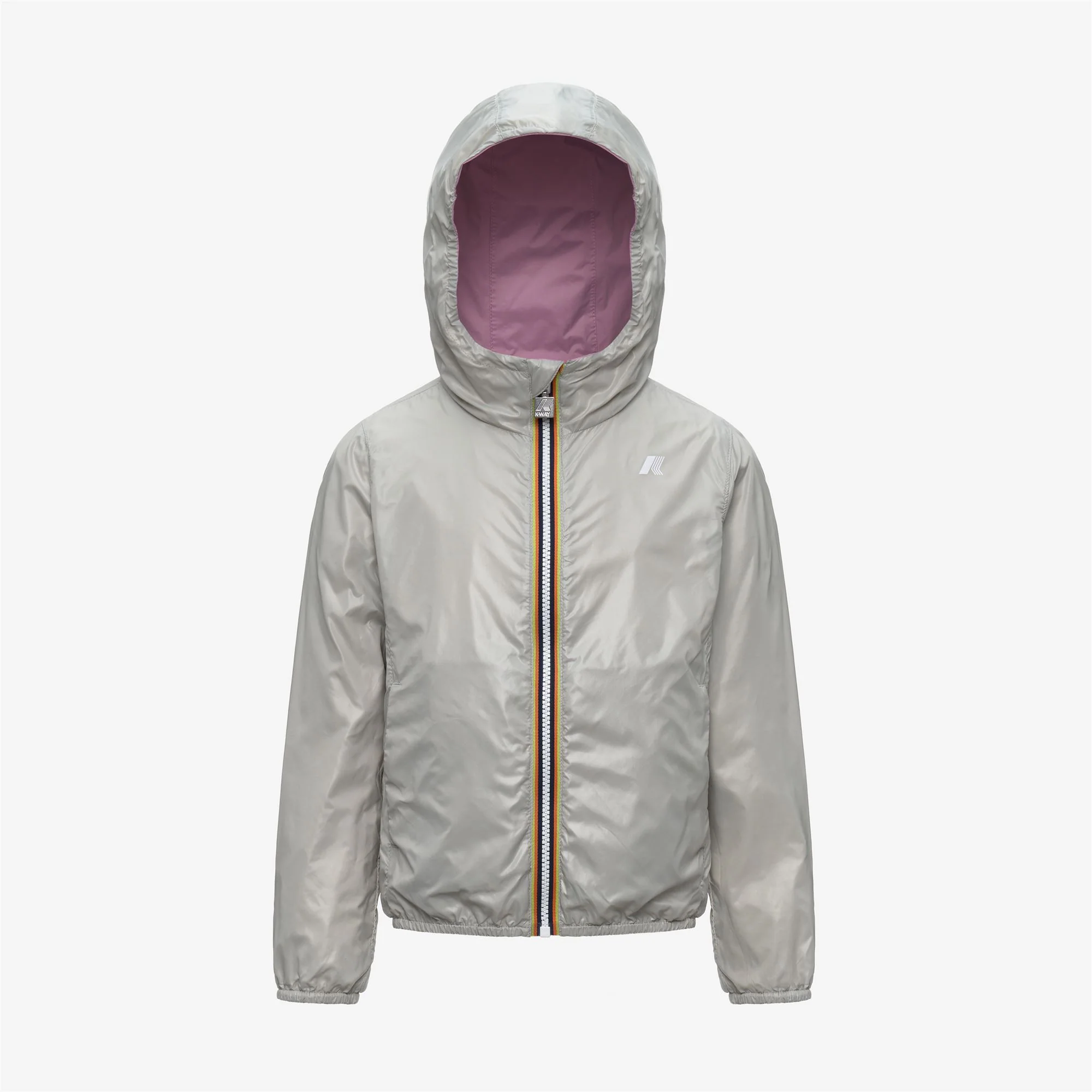 P. LILY PLUS.2 REVERSIBLE - Jackets - Short - Girl - VIOLET GLICINE-BEIGE LT - Image 2