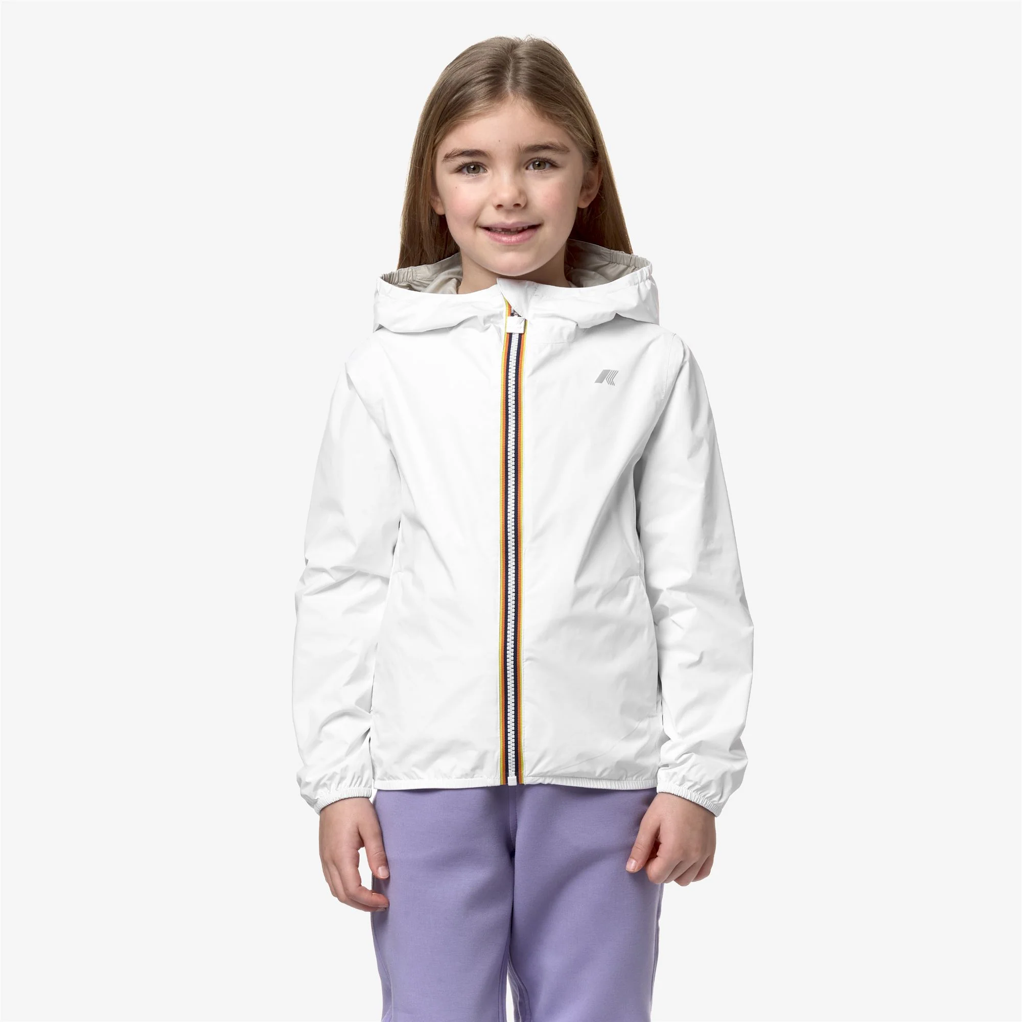 P. LILY PLUS.2 REVERSIBLE - Jackets - Short - Girl - WHITE-BEIGE - Image 4