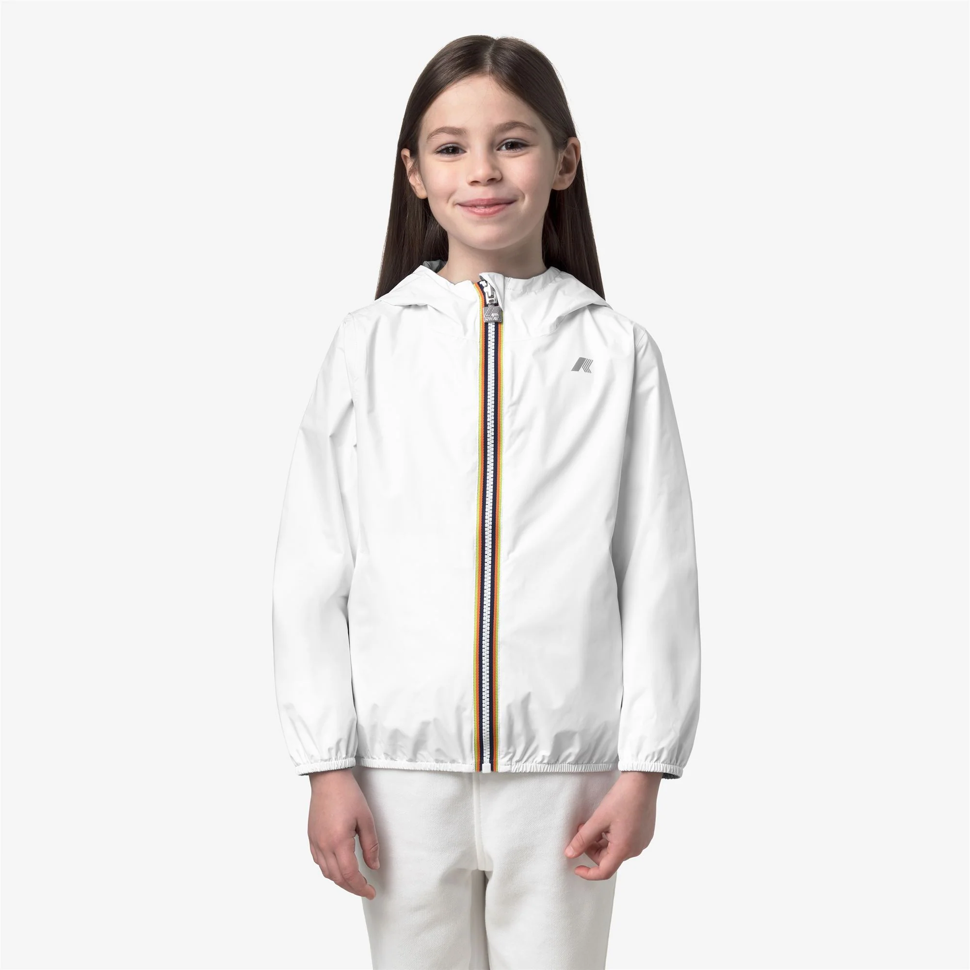 P. LILY PLUS.2 REVERSIBLE - Jackets - Short - Girl - WHITE-GREEN MINE - Image 4