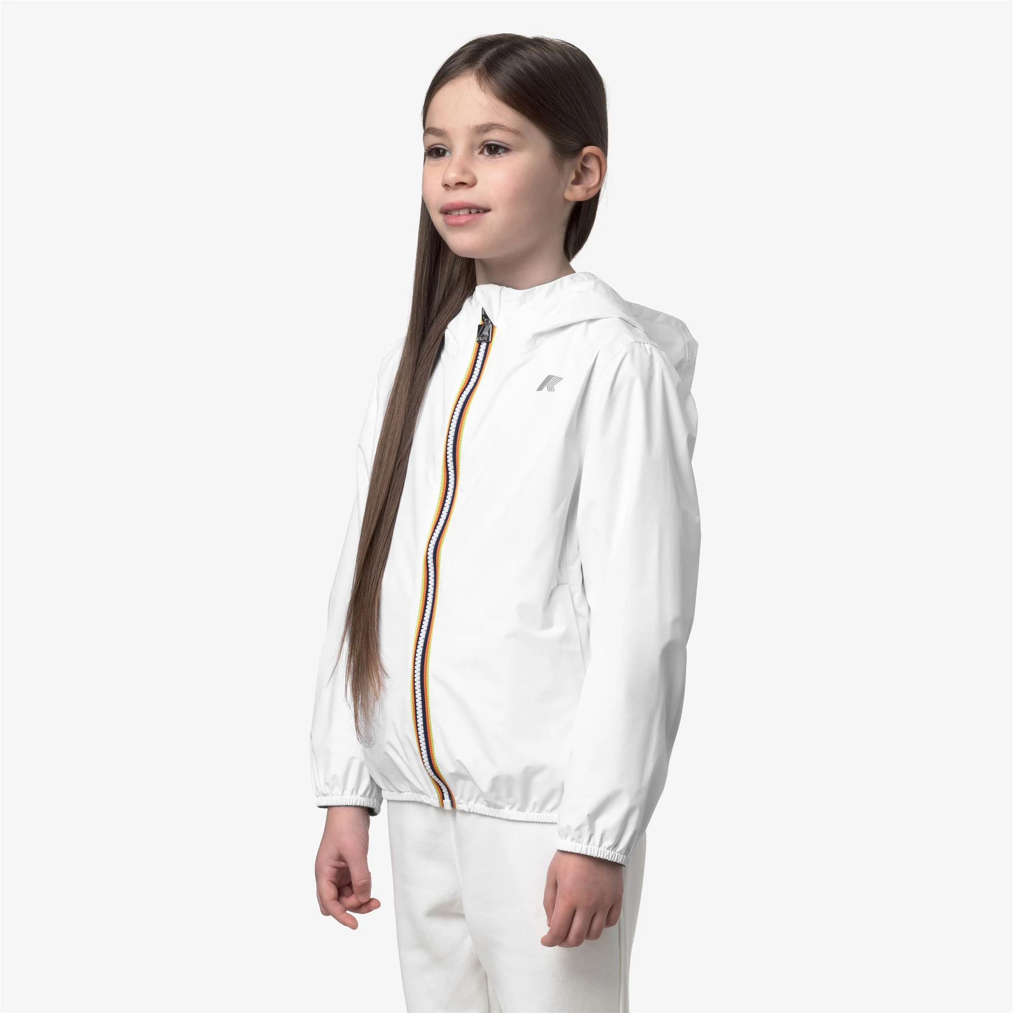 P. LILY PLUS.2 REVERSIBLE - Jackets - Short - Girl - WHITE-GREEN MINE - Image 5