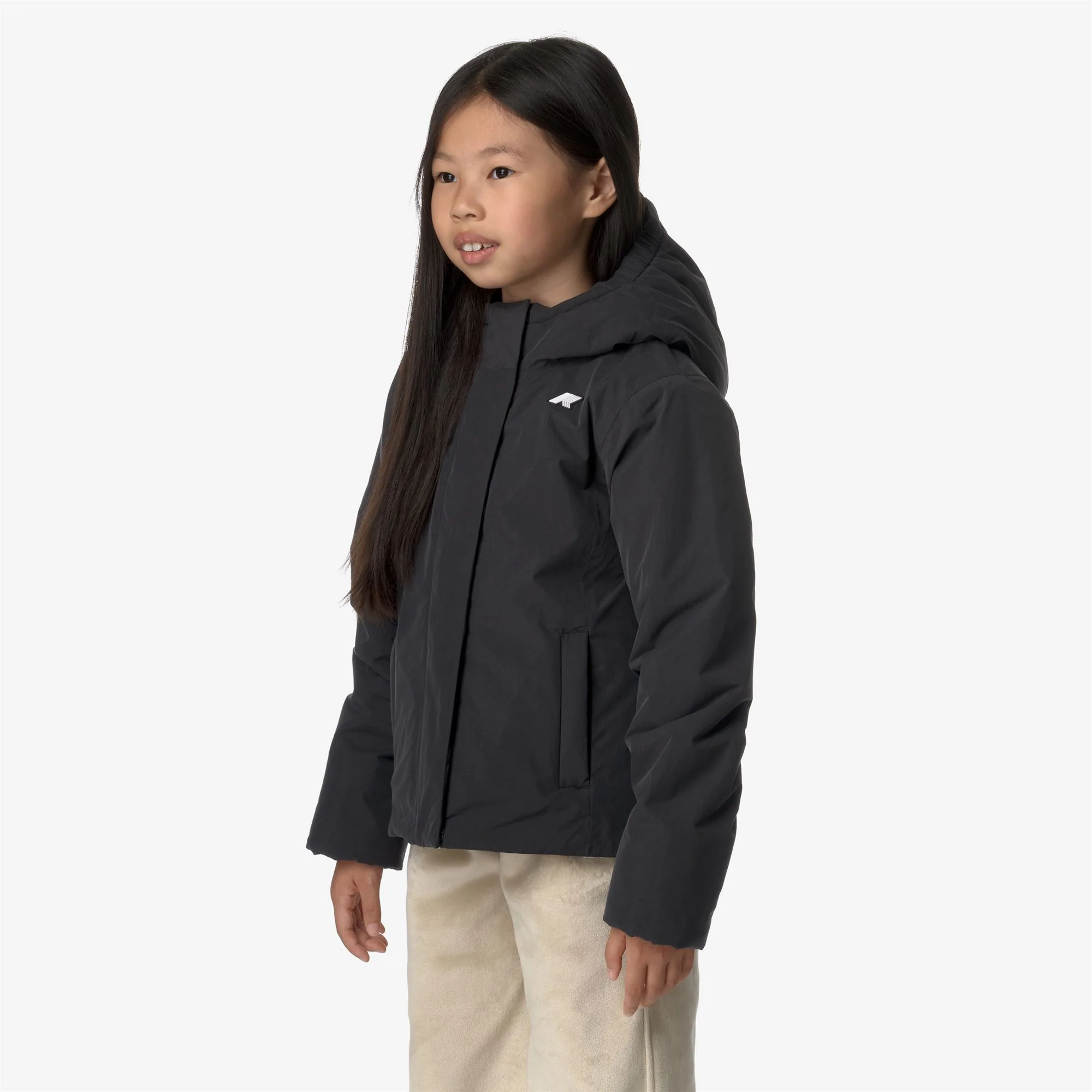 P. LILY SOFT TOUCH MARMOTTA - Jackets - Short - Girl - BLACK P-BLUE A - Image 4