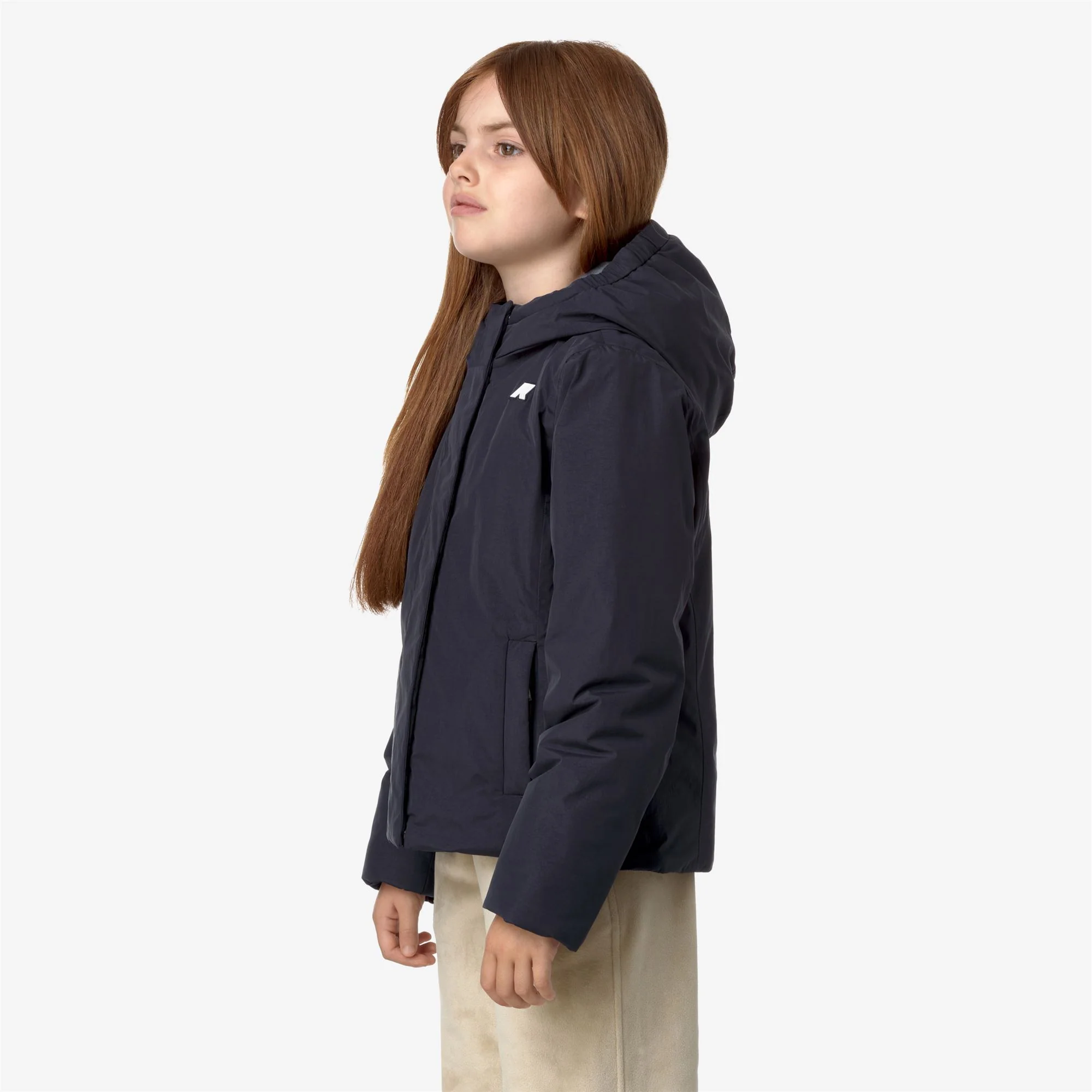 P. LILY SOFT TOUCH MARMOTTA - Jackets - Short - Girl - BLUE D-BLUE A - Image 4