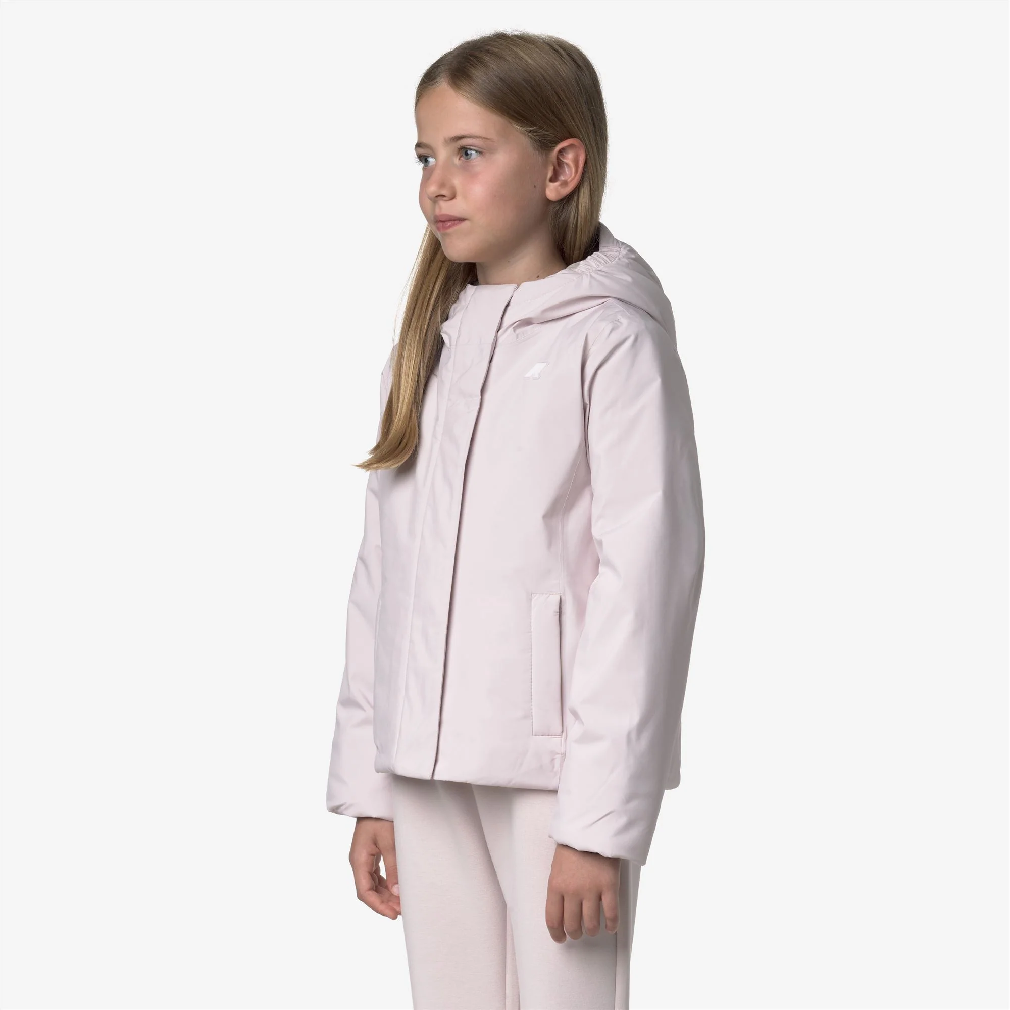 P. LILY SOFT TOUCH MARMOTTA - Jackets - Short - Girl - ROSE HUSHED-GREY GOAT - Image 4