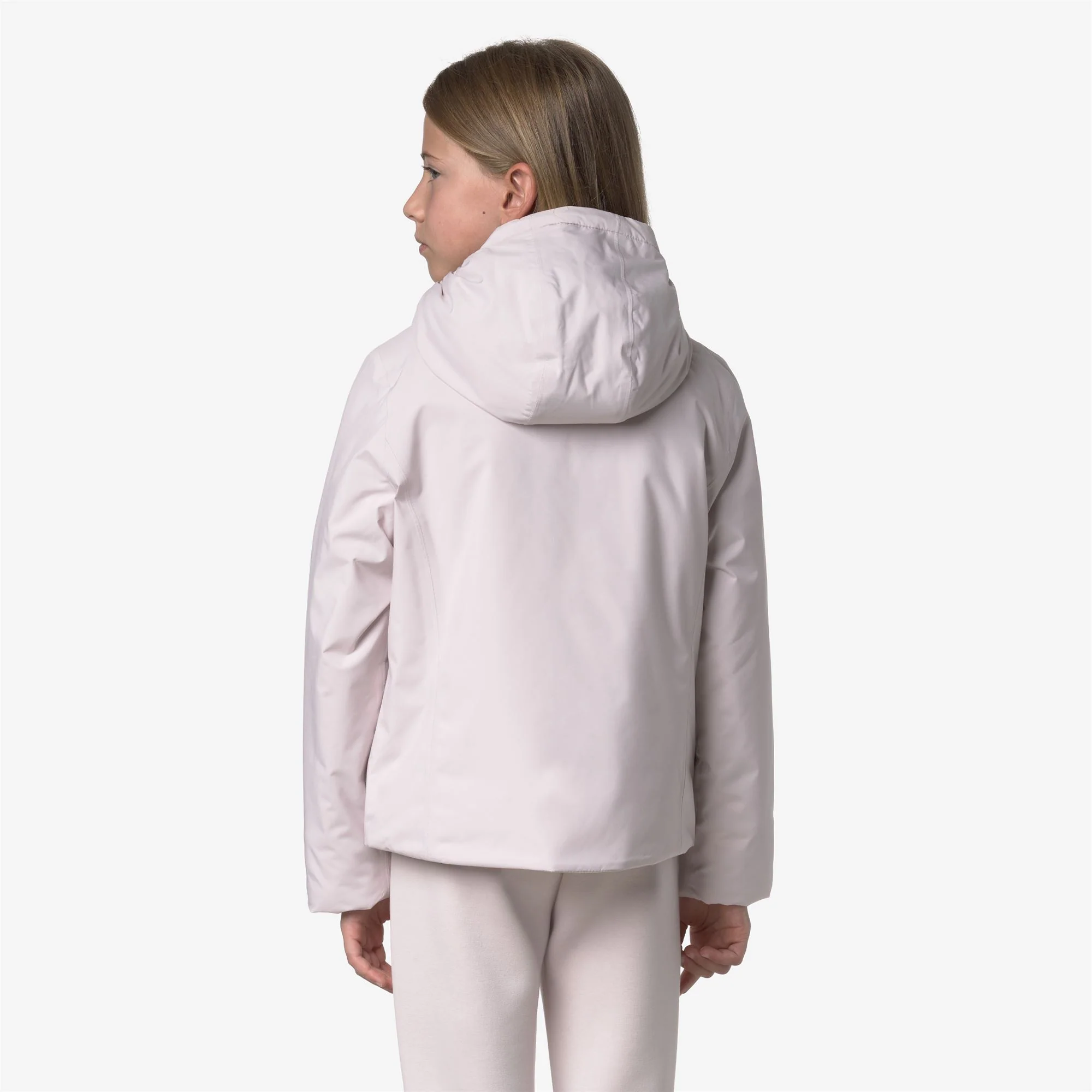 P. LILY SOFT TOUCH MARMOTTA - Jackets - Short - Girl - ROSE HUSHED-GREY GOAT - Image 5
