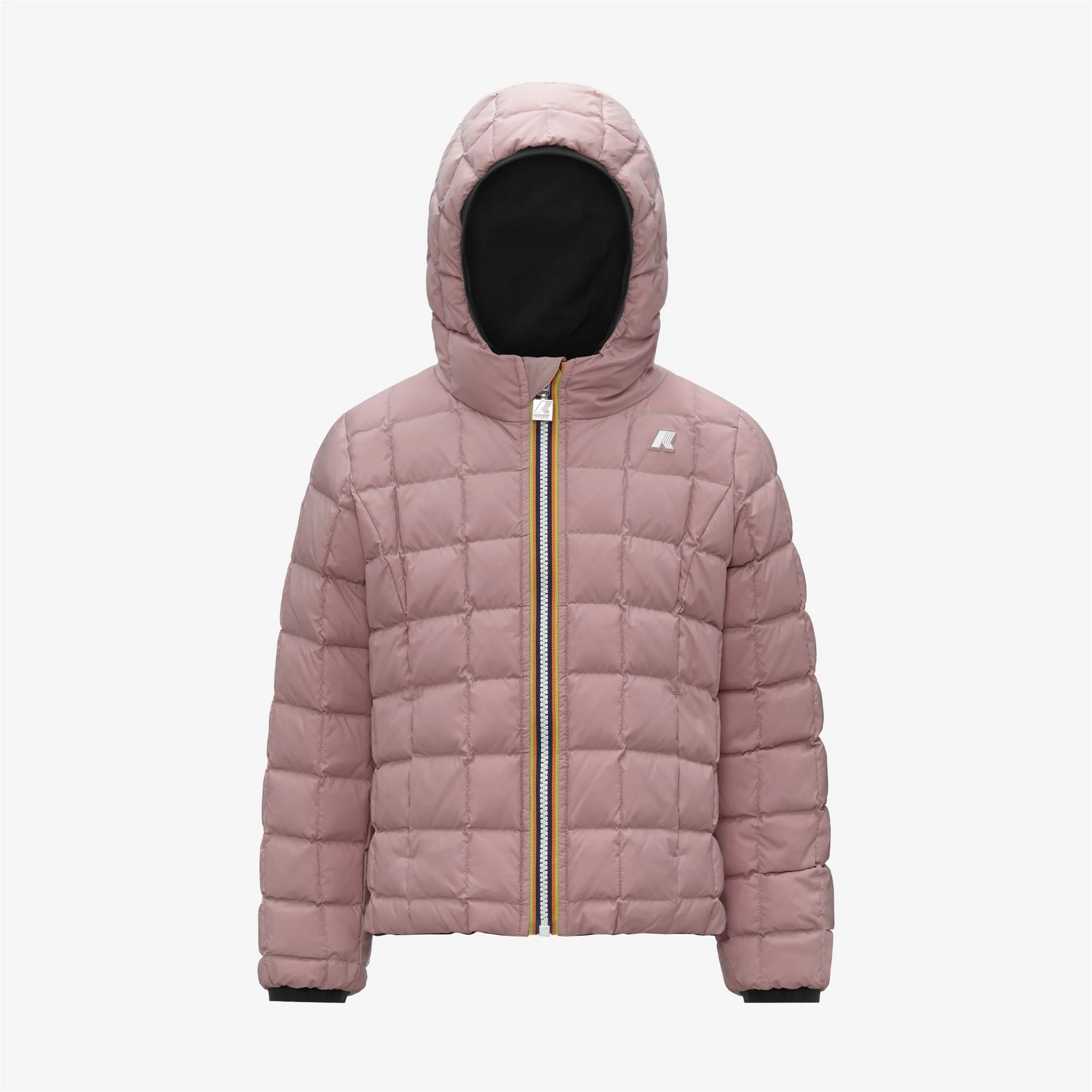 P. LILY ST THERMO REVERSIBLE - Jackets - Short - Girl - BLACK PURE-ROSE PINKISH - Image 2