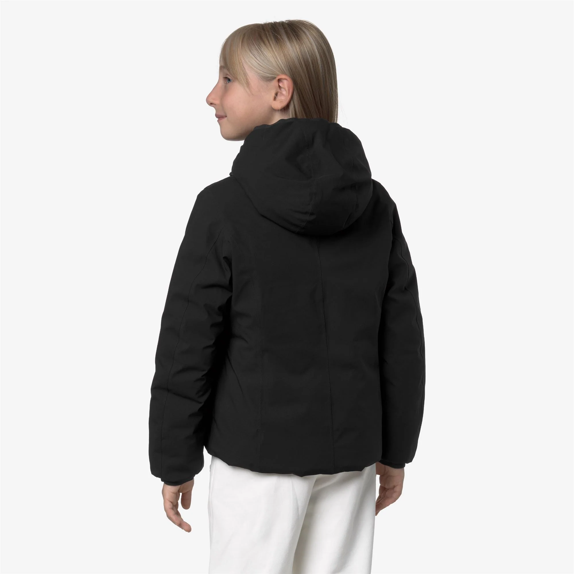 P. LILY ST THERMO REVERSIBLE - Jackets - Short - Girl - BLACK PURE-ROSE PINKISH - Image 6
