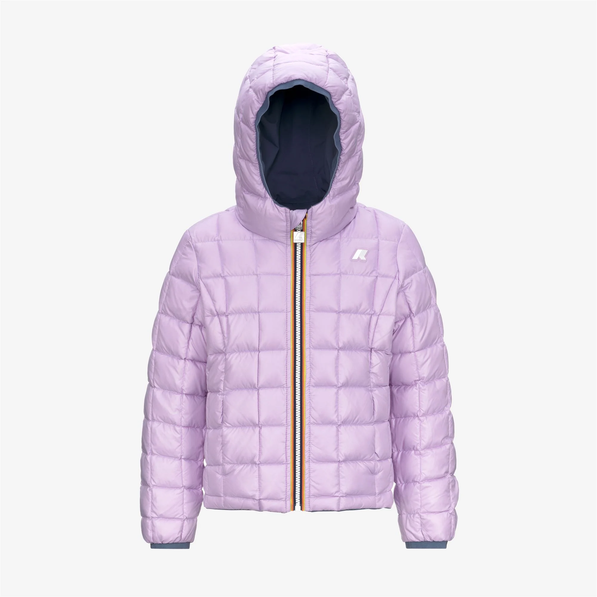 P. LILY ST THERMO REVERSIBLE - Jackets - Short - Girl - GREY BLUE AVIO-VIOLET LT LILAC - Image 2