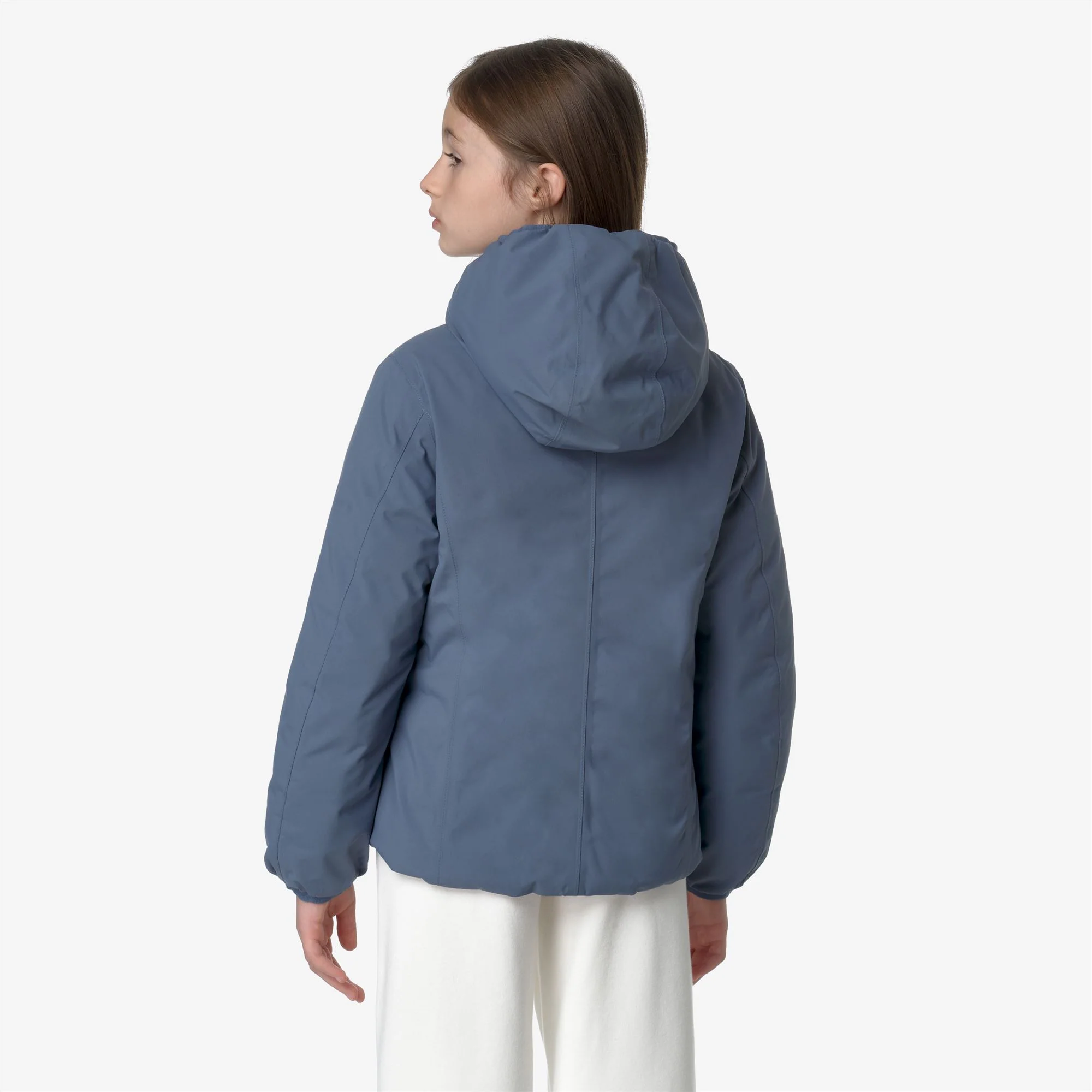 P. LILY ST THERMO REVERSIBLE - Jackets - Short - Girl - GREY BLUE AVIO-VIOLET LT LILAC - Image 6