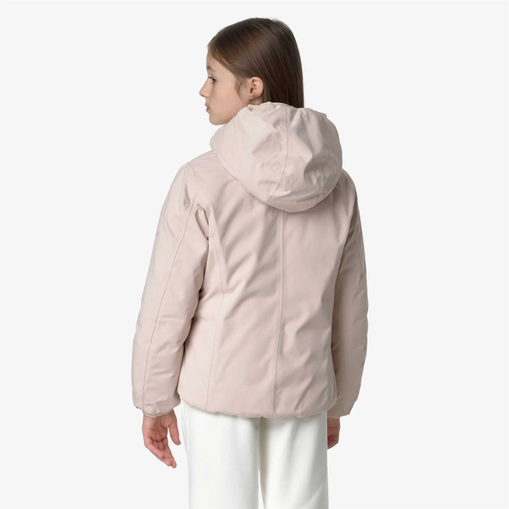 P. LILY ST THERMO REVERSIBLE - Jackets - Short - Girl - PINK TINT-GREEN CYPRESS - Image 6