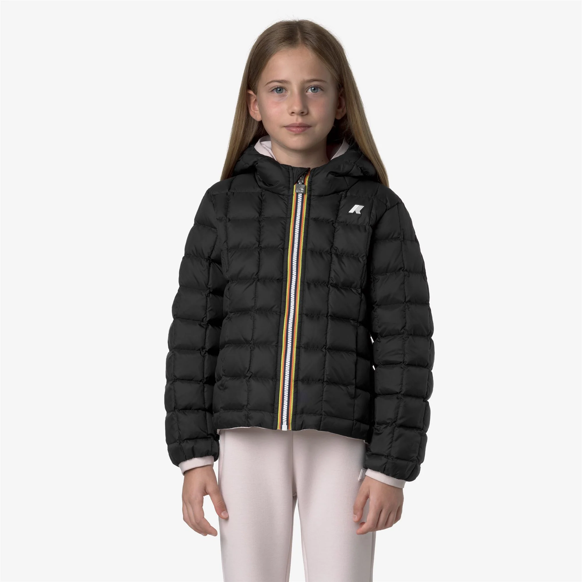 P. LILY ST THERMO REVERSIBLE - Jackets - Short - Girl - ROSE HUSHED-BLACK PURE - Image 3