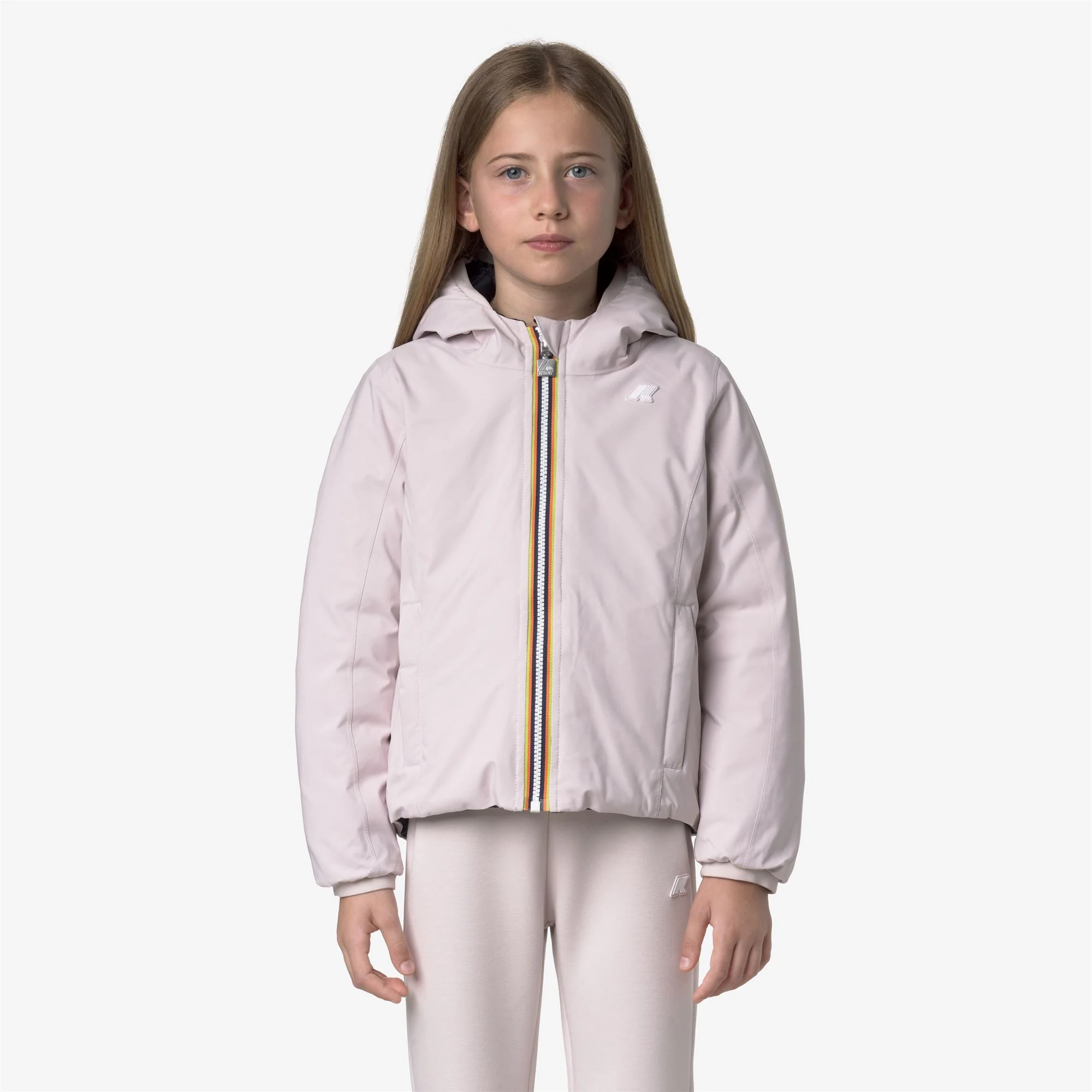 P. LILY ST THERMO REVERSIBLE - Jackets - Short - Girl - ROSE HUSHED-BLACK PURE - Image 4