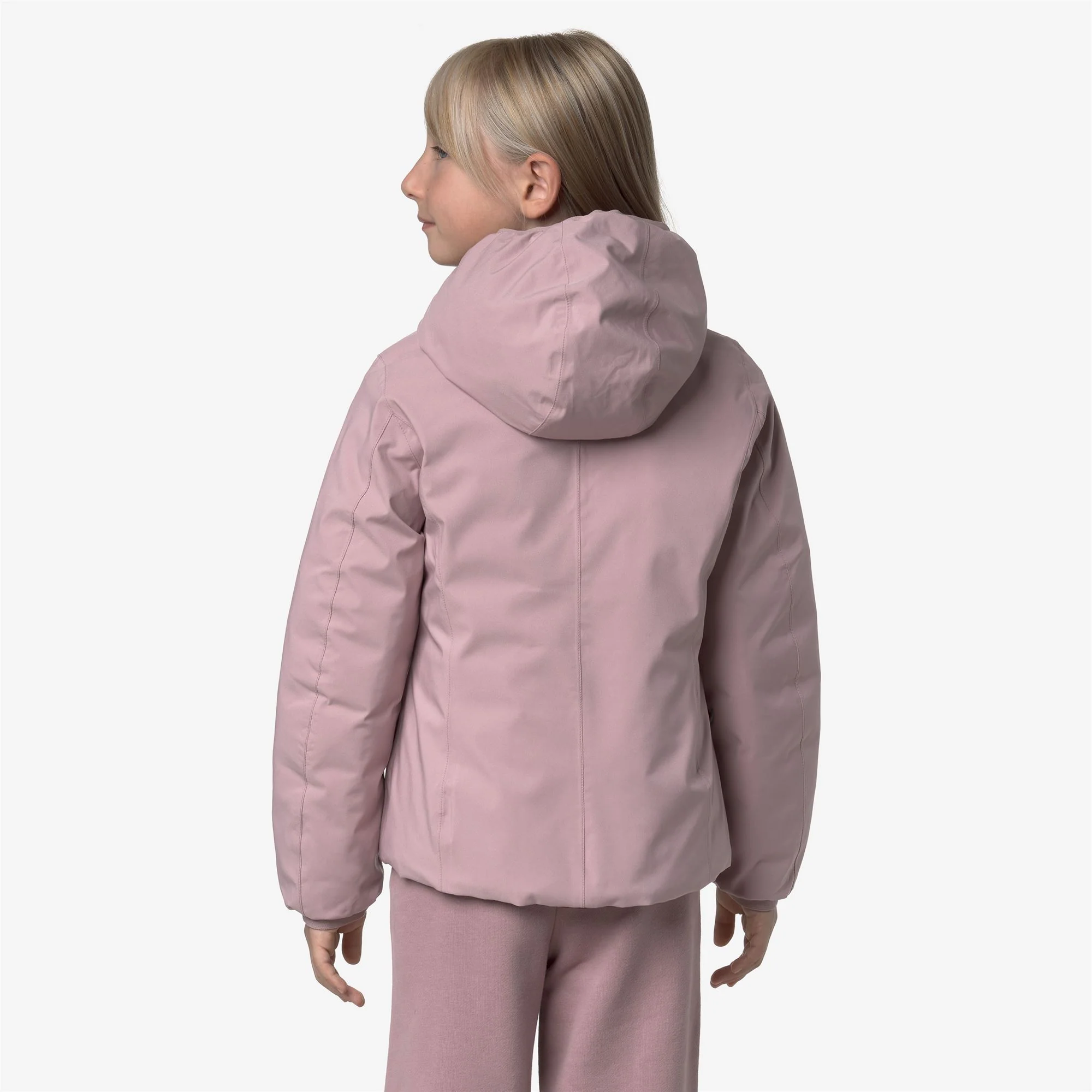 P. LILY ST THERMO REVERSIBLE - Jackets - Short - Girl - ROSE PINKISH-RED SYRAH - Image 6