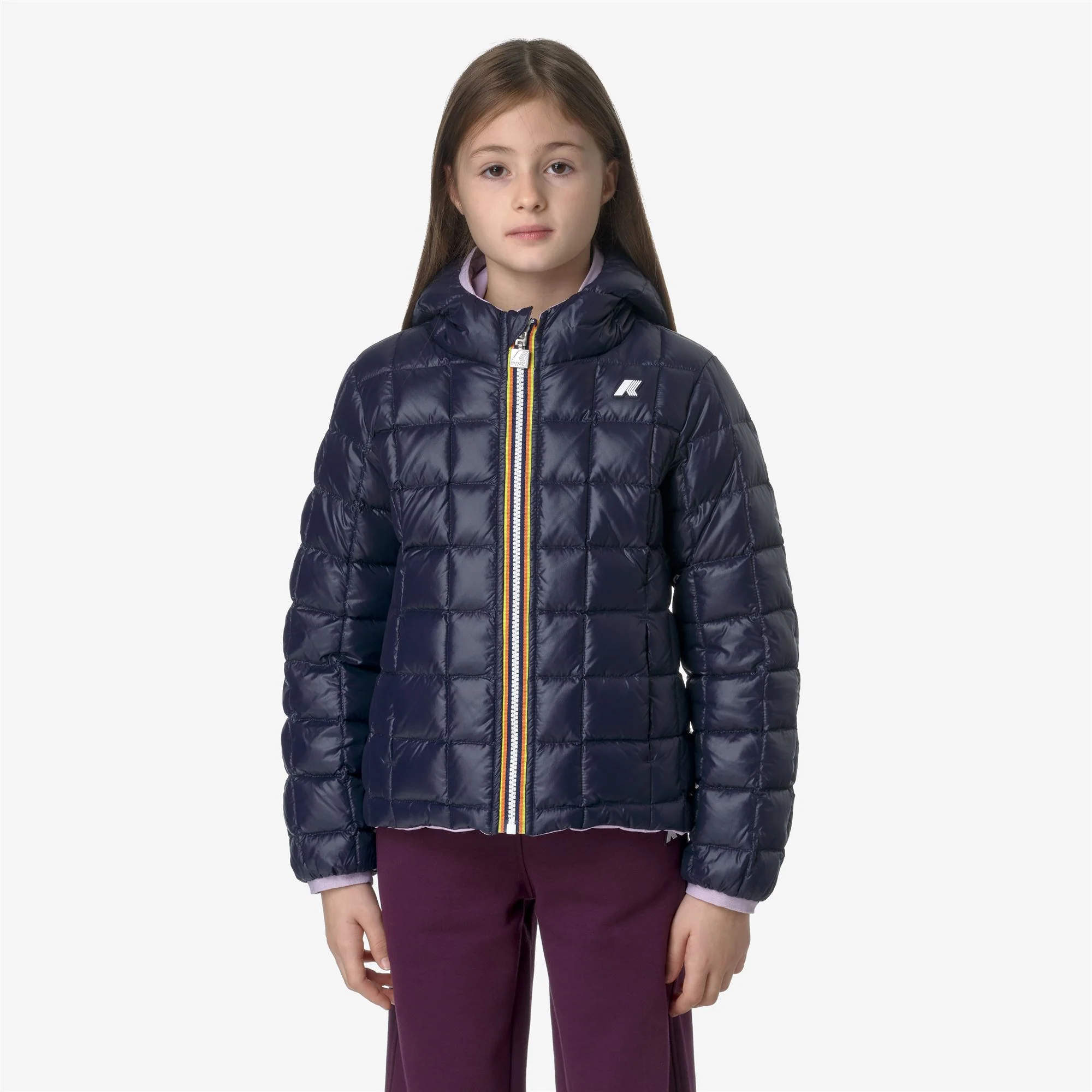 P. LILY ST THERMO REVERSIBLE - Jackets - Short - Girl - VIOLET LT LILAC-BLUE DEPTH - Image 3