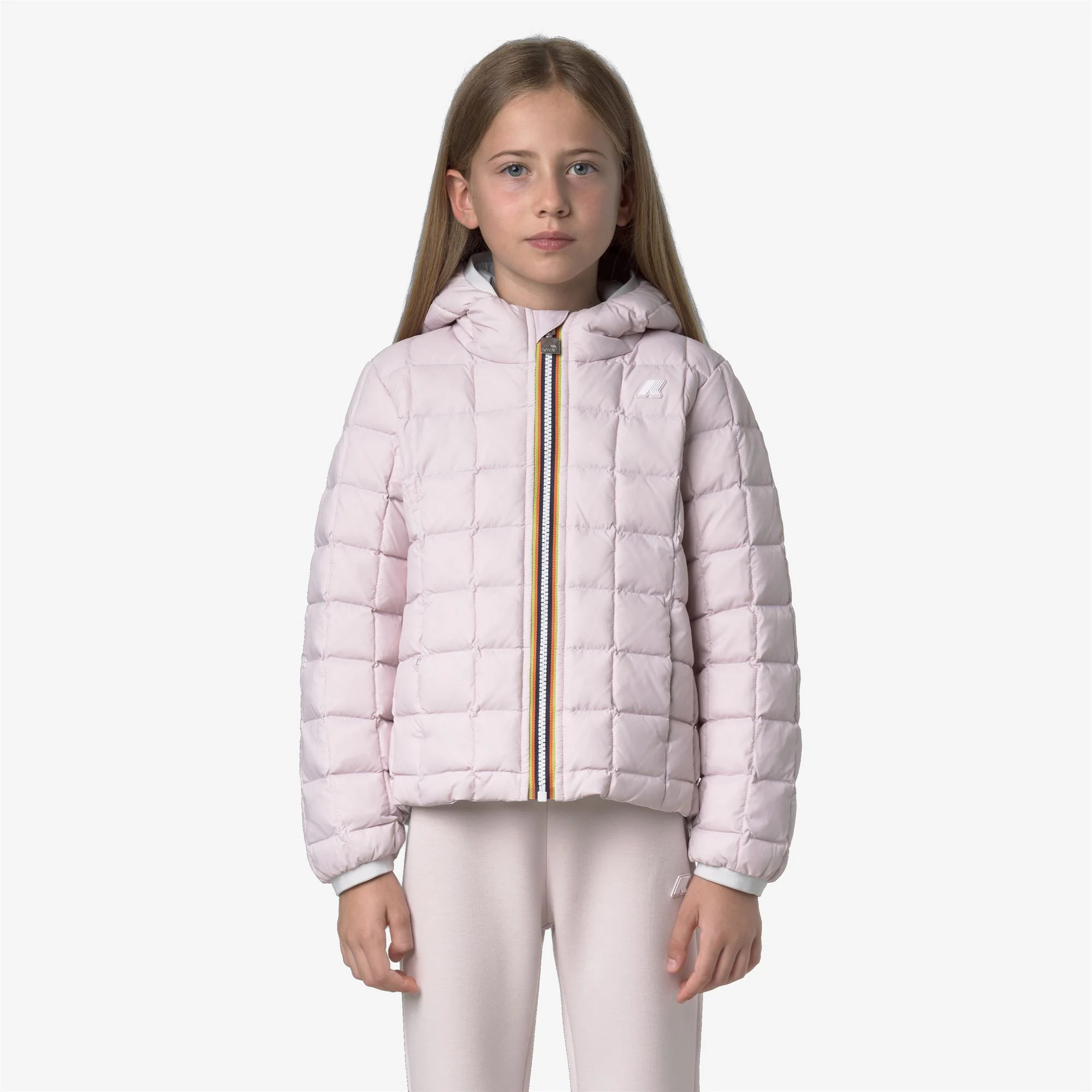 P. LILY ST THERMO REVERSIBLE - Jackets - Short - Girl - WHITE GARDENIA-ROSE HUSHED - Image 3