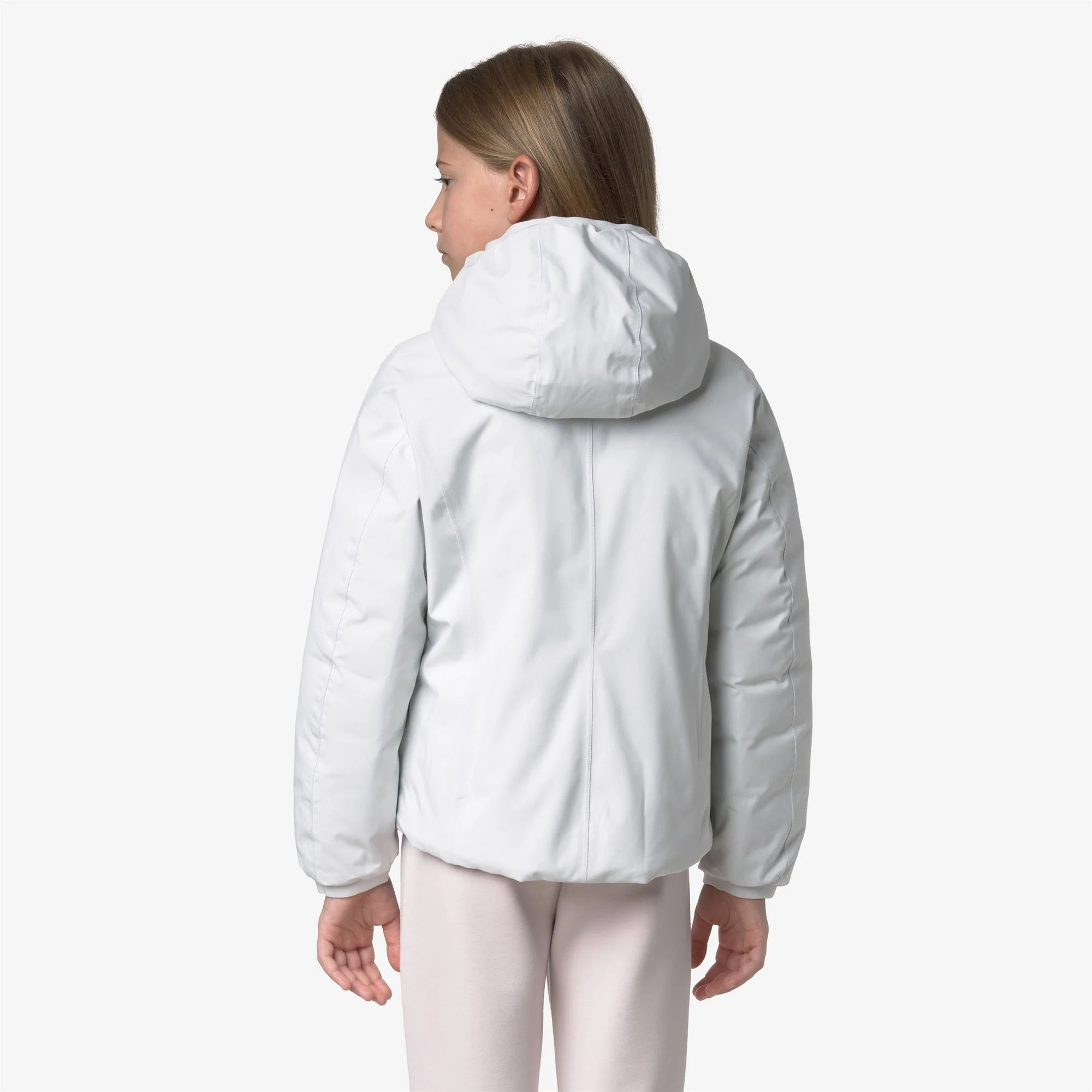 P. LILY ST THERMO REVERSIBLE - Jackets - Short - Girl - WHITE GARDENIA-ROSE HUSHED - Image 6