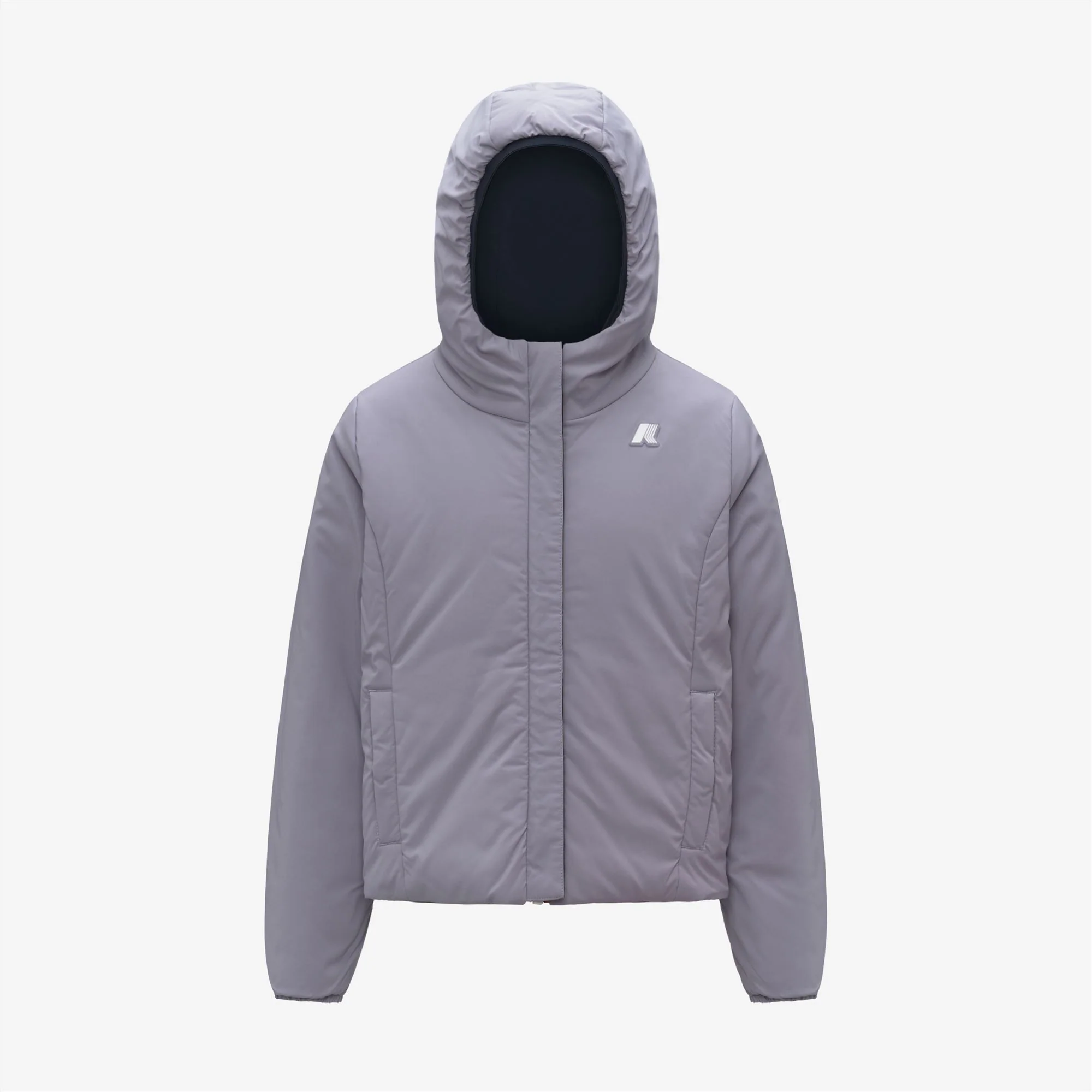 P. LILY ST WARM REVERSIBLE - Jackets - Short - Girl - BLUE DEPTH-VIOLET LAVENDER - Image 2