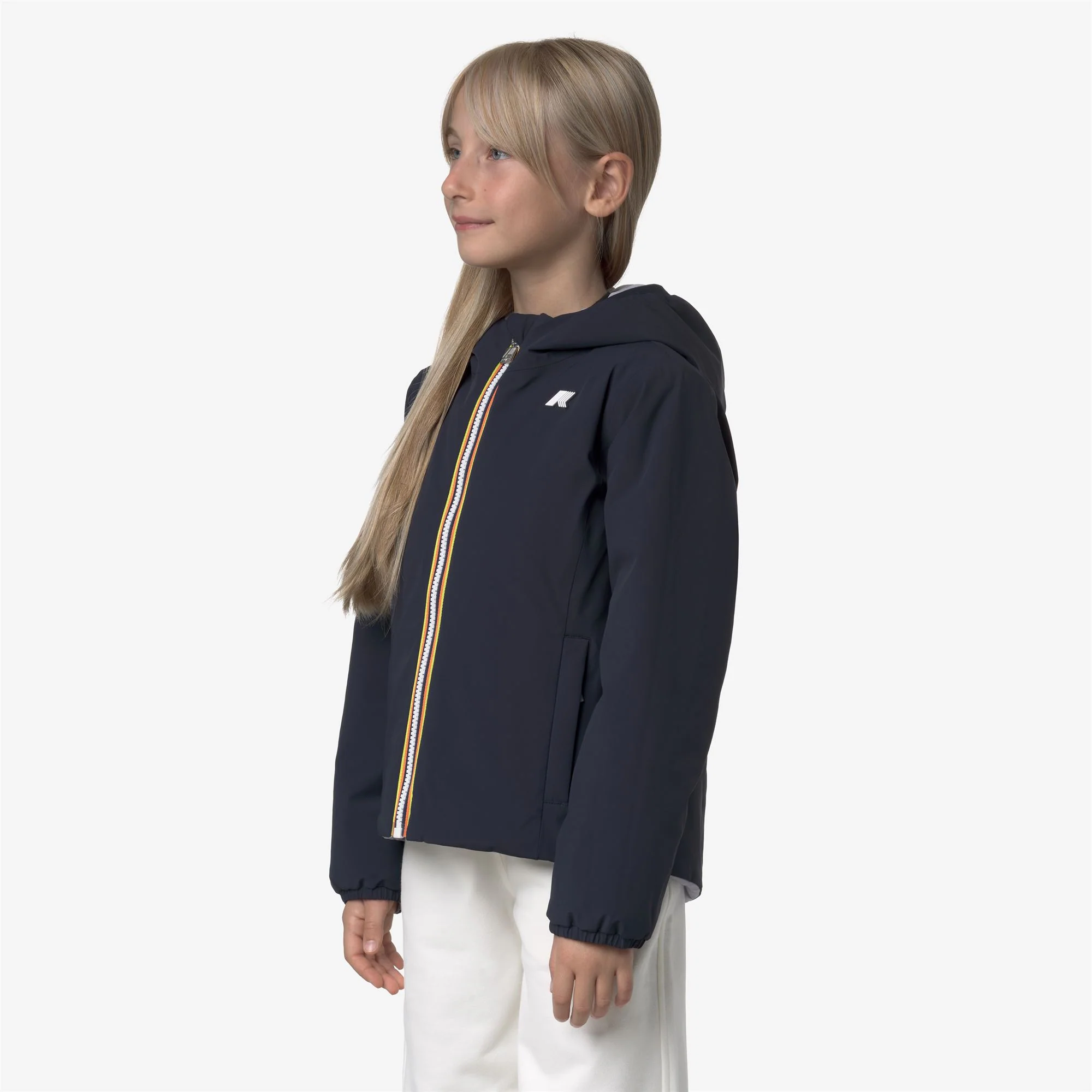 P. LILY ST WARM REVERSIBLE - Jackets - Short - Girl - BLUE DEPTH-VIOLET LAVENDER - Image 5