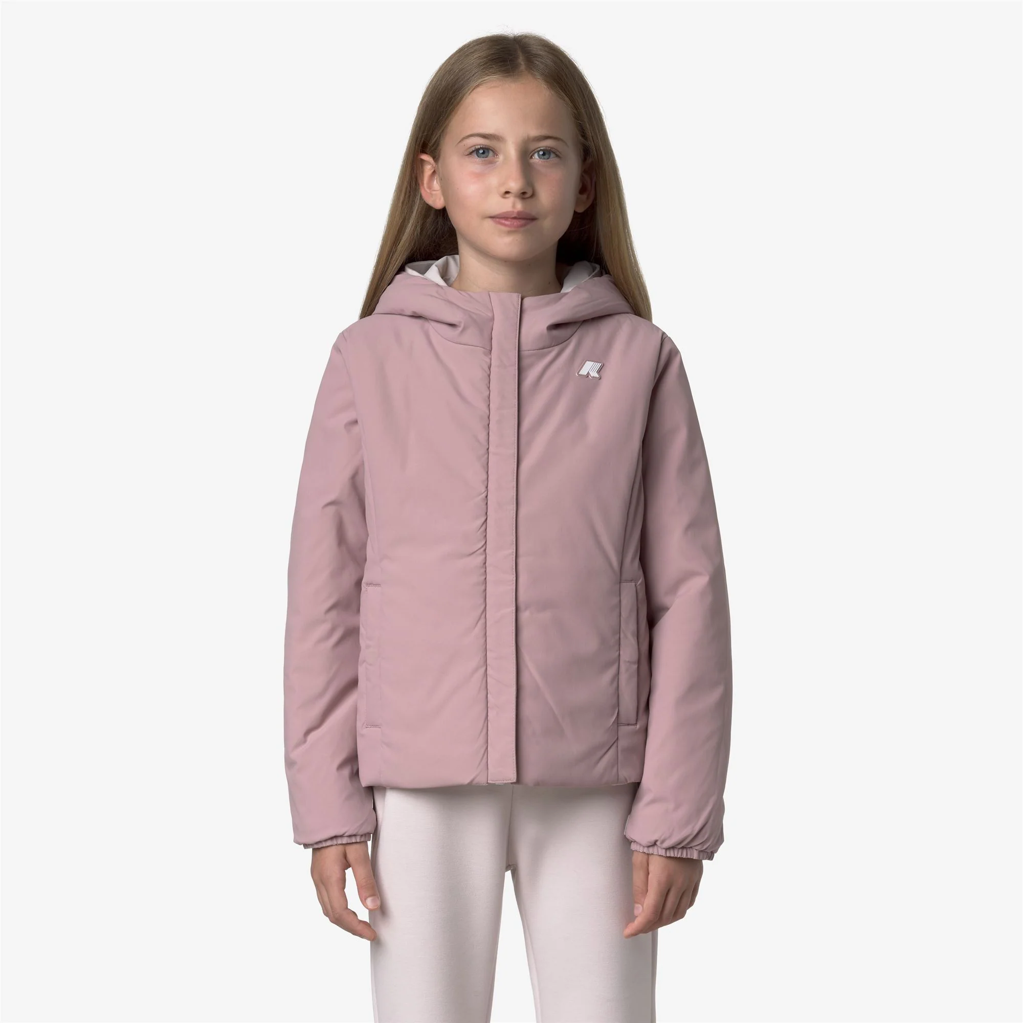 P. LILY ST WARM REVERSIBLE - Jackets - Short - Girl - ROSE HUSHED-ROSE PINKISH - Image 3
