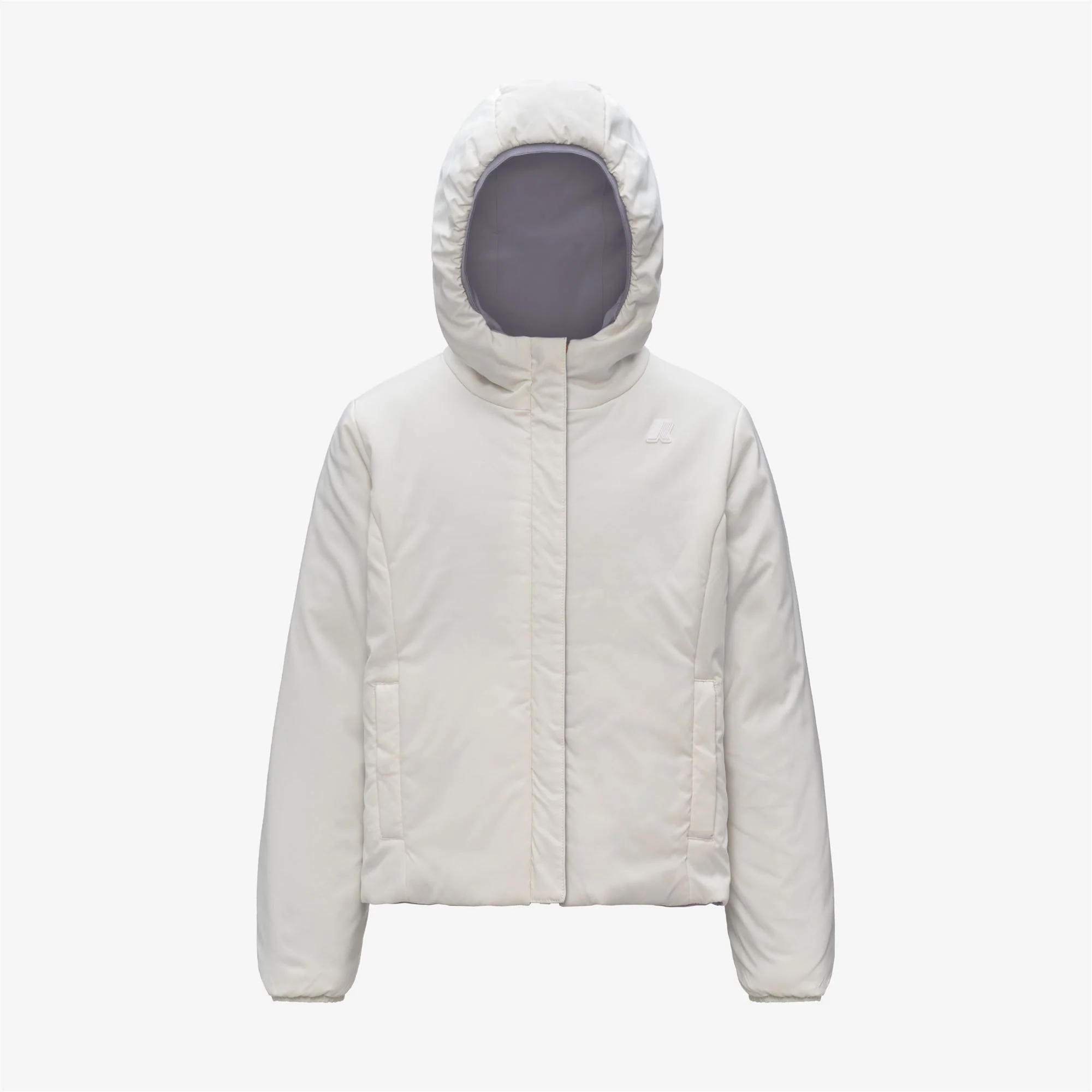 P. LILY ST WARM REVERSIBLE - Jackets - Short - Girl - VIOLET LAVENDER-WHITE GARDENIA - Image 2