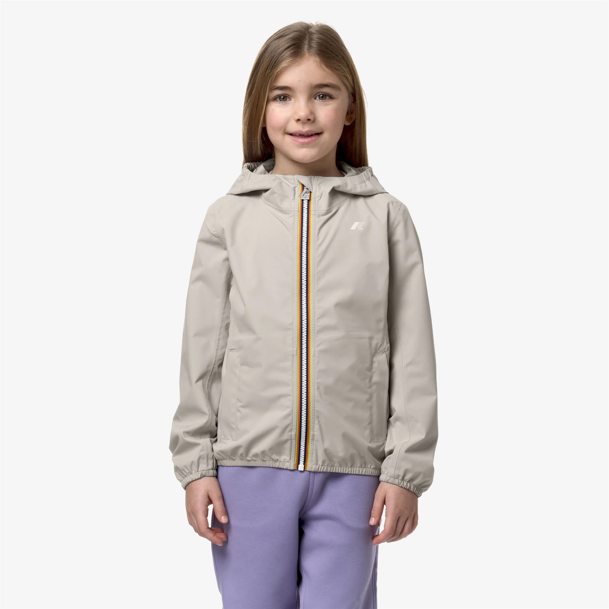P. LILY STRETCH DOT - Jackets - Short - Girl - BEIGE LT - Image 3