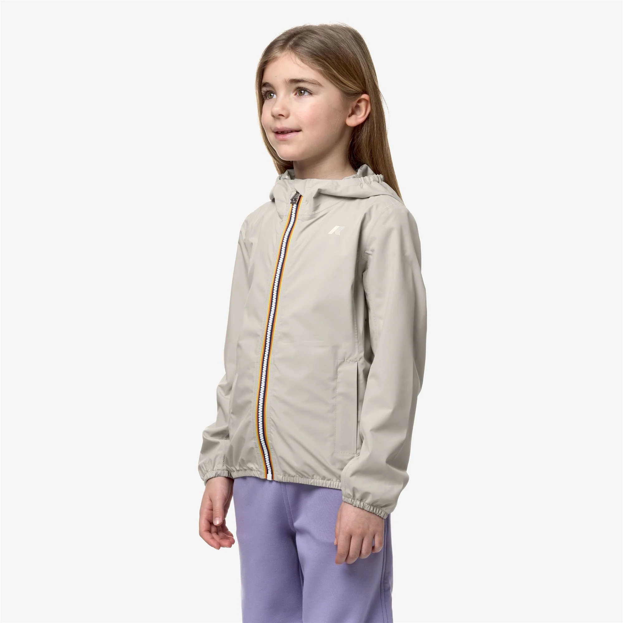 P. LILY STRETCH DOT - Jackets - Short - Girl - BEIGE LT - Image 4