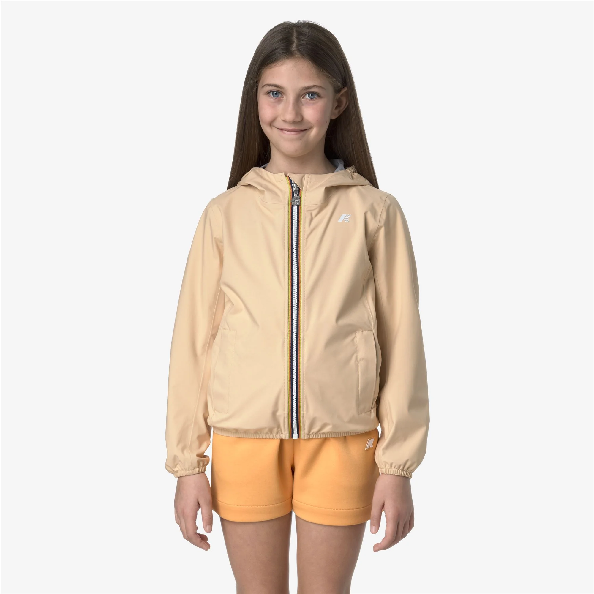 P. LILY STRETCH DOT - Jackets - Short - Girl - BEIGE SHEEPSKIN - Image 3