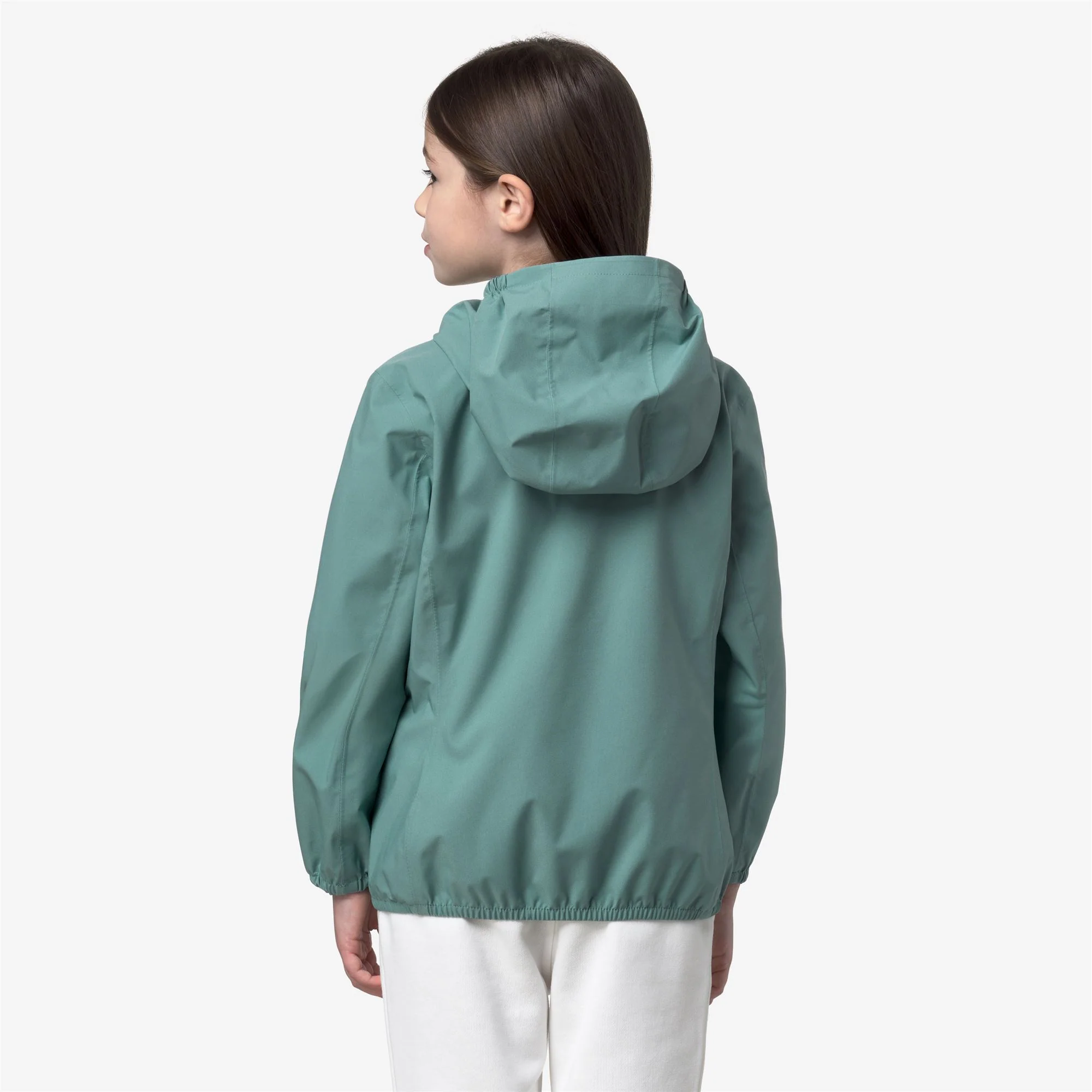 P. LILY STRETCH DOT - Jackets - Short - Girl - GREEN MINE - Image 5