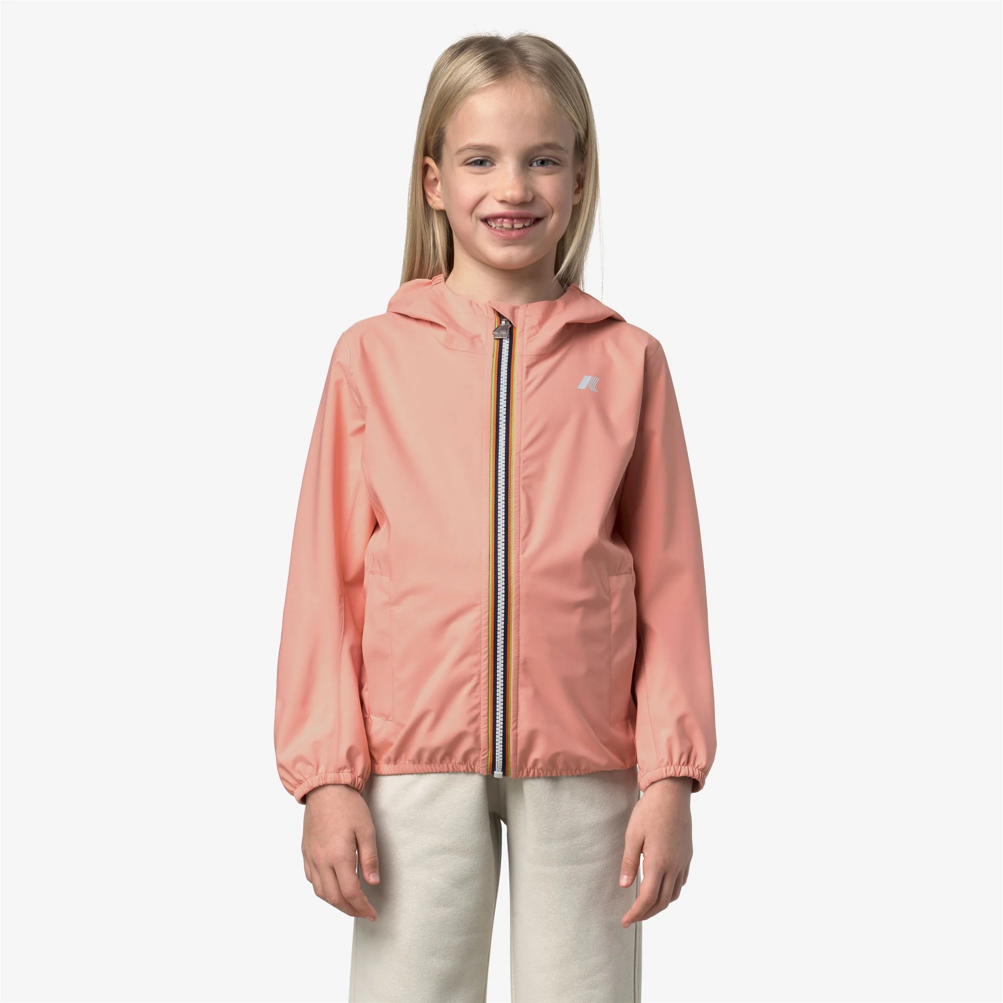 P. LILY STRETCH DOT - Jackets - Short - Girl - PINK PAMPLEMOUSSE - Image 3