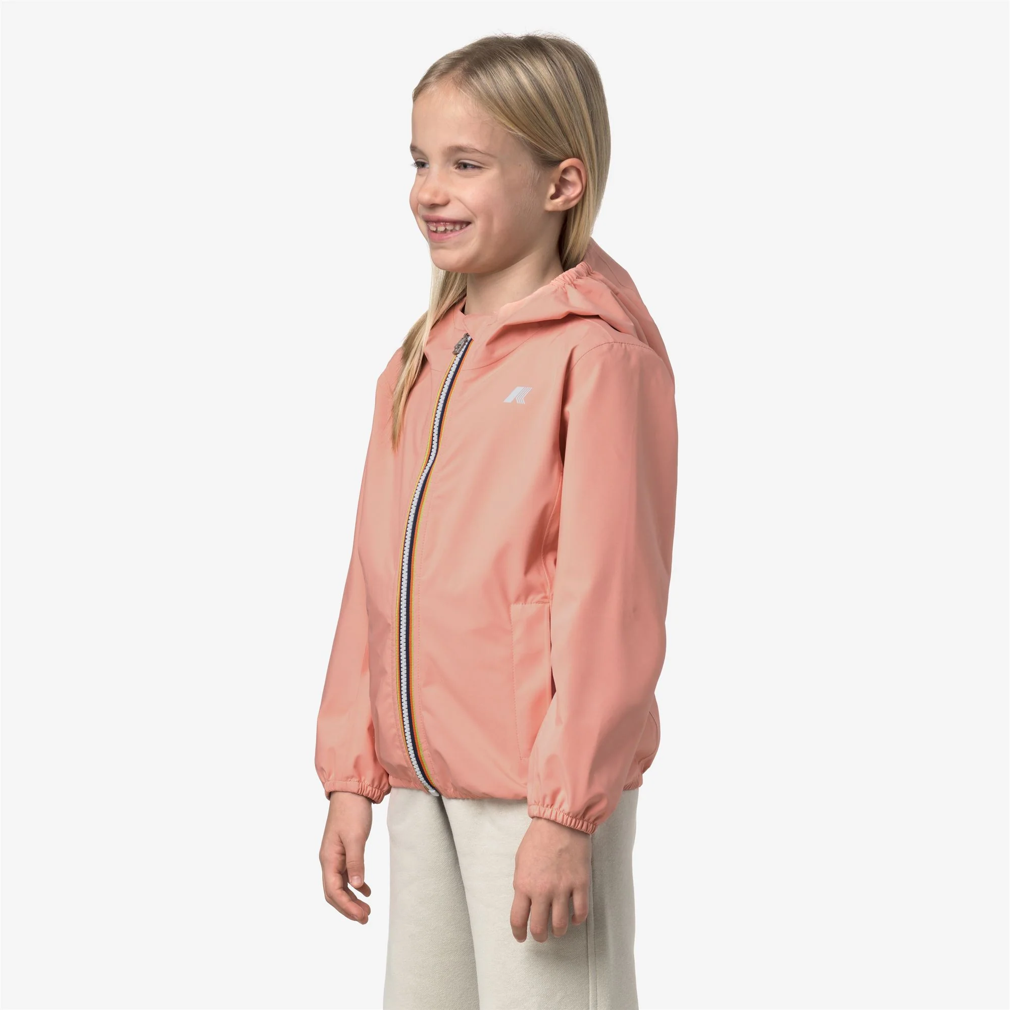 P. LILY STRETCH DOT - Jackets - Short - Girl - PINK PAMPLEMOUSSE - Image 4