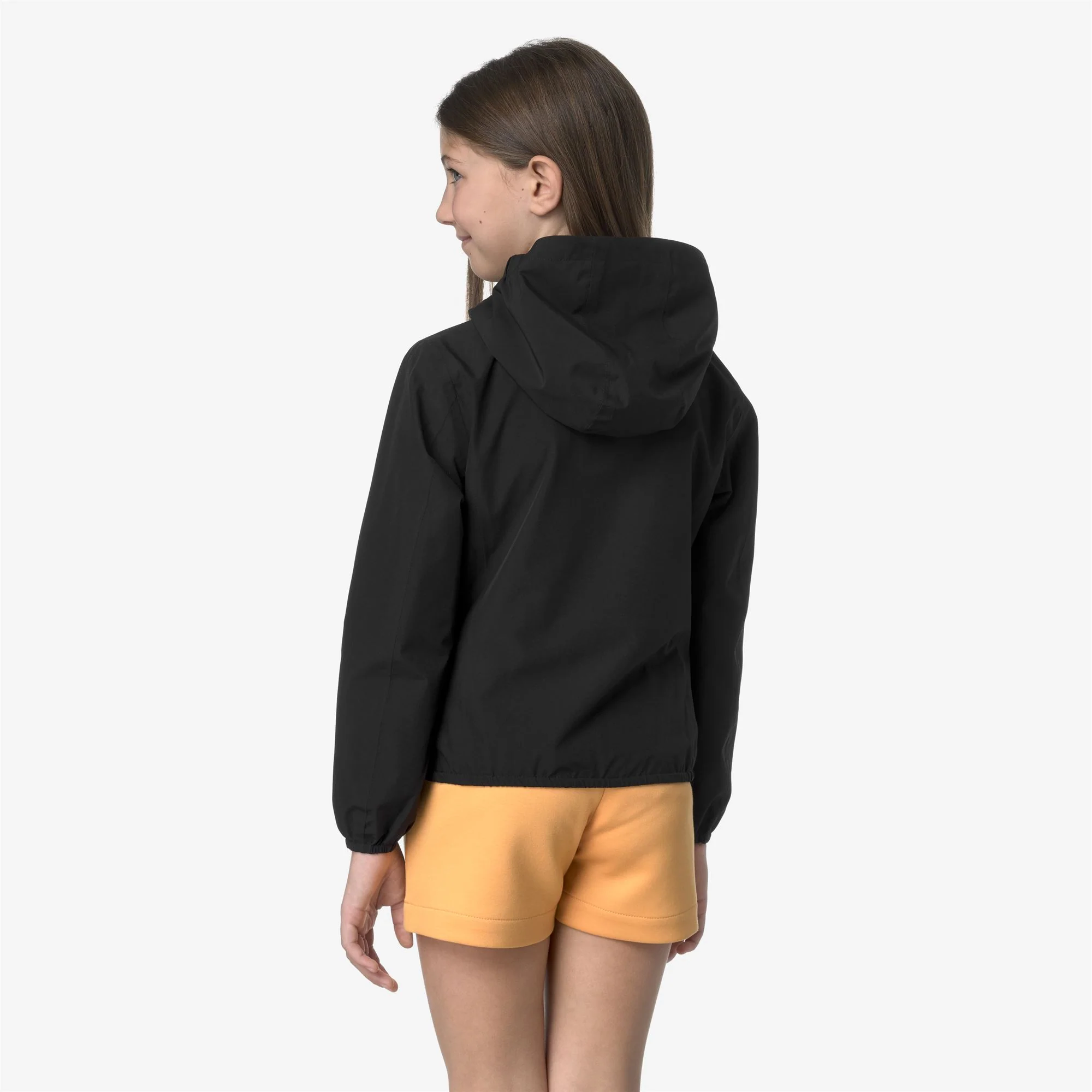 P. LILY STRETCH POLY JERSEY - Jackets - Short - Girl - BLACK PURE - Image 5