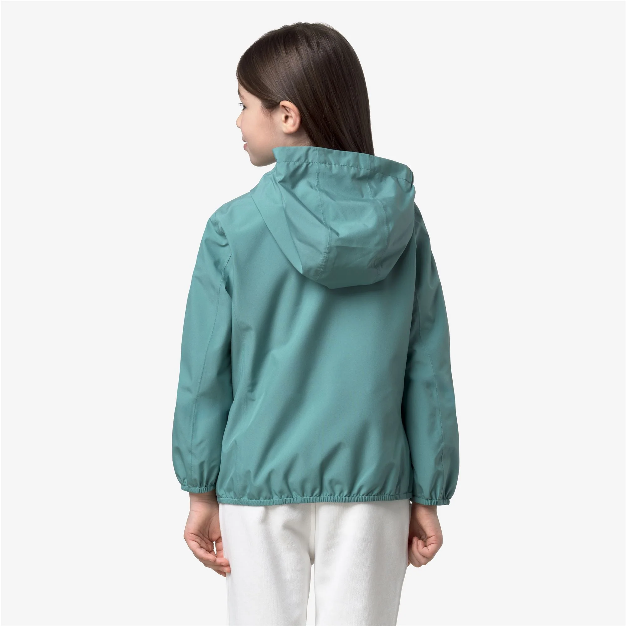 P. LILY STRETCH POLY JERSEY - Jackets - Short - Girl - GREEN MINE - Image 5