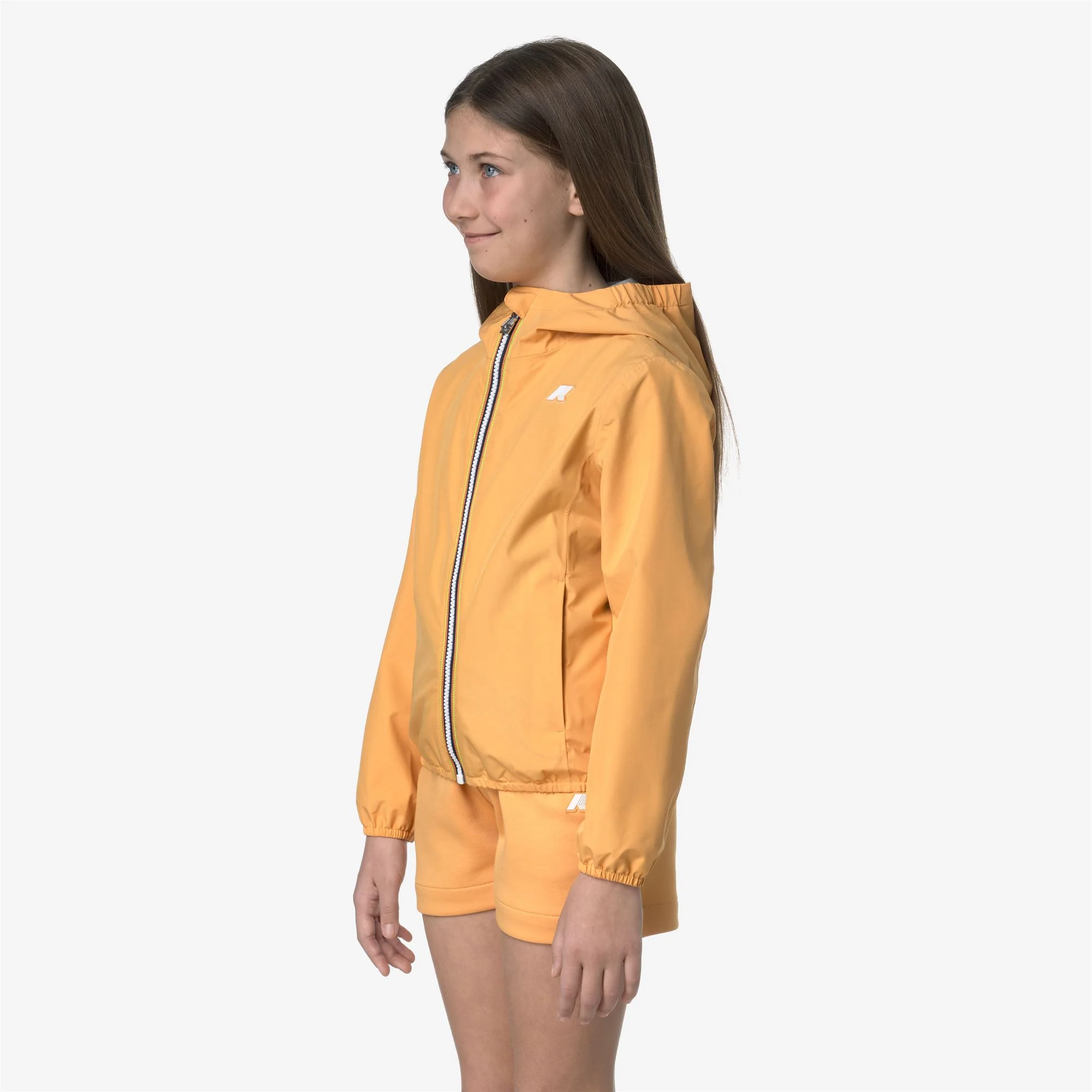 P. LILY STRETCH POLY JERSEY - Jackets - Short - Girl - ORANGE AMBER - Image 4