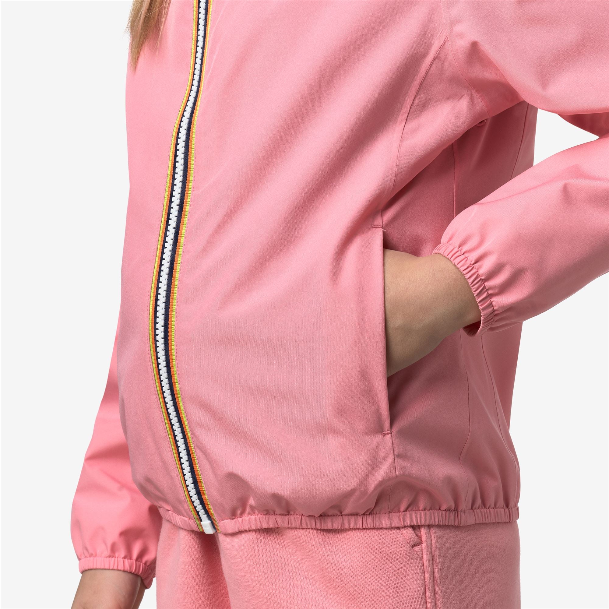 P. LILY STRETCH POLY JERSEY - Jackets - Short - Girl - PINK GERANIUM - Image 2