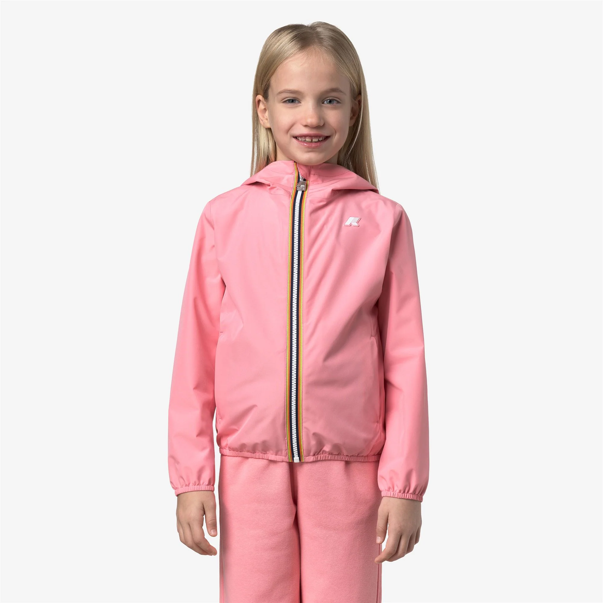 P. LILY STRETCH POLY JERSEY - Jackets - Short - Girl - PINK GERANIUM - Image 3