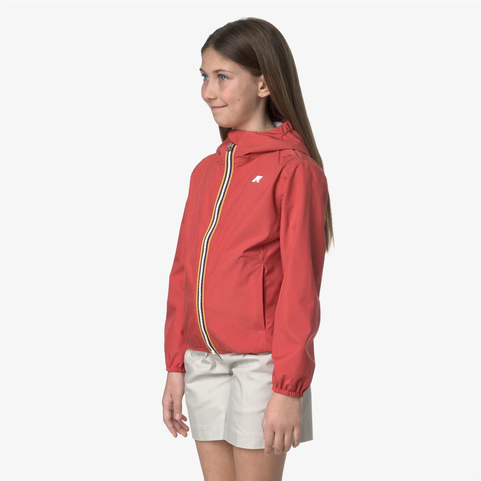 P. LILY STRETCH POLY JERSEY - Jackets - Short - Girl - RED JASPER - Image 4