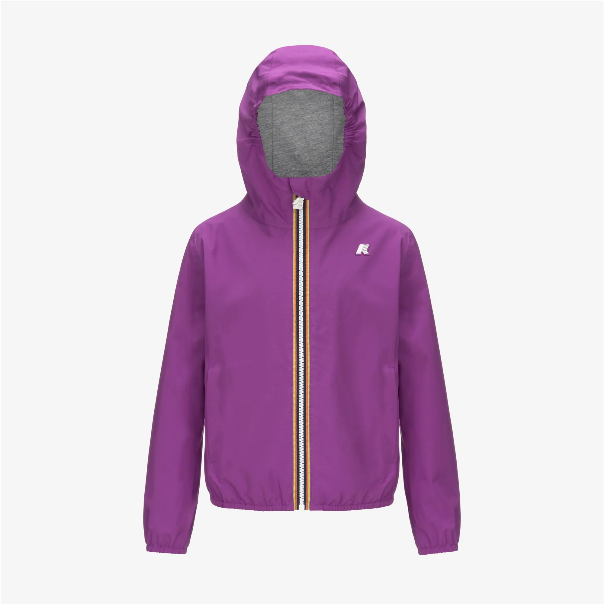 P. LILY STRETCH POLY JERSEY - Jackets - Short - Girl - VIOLET