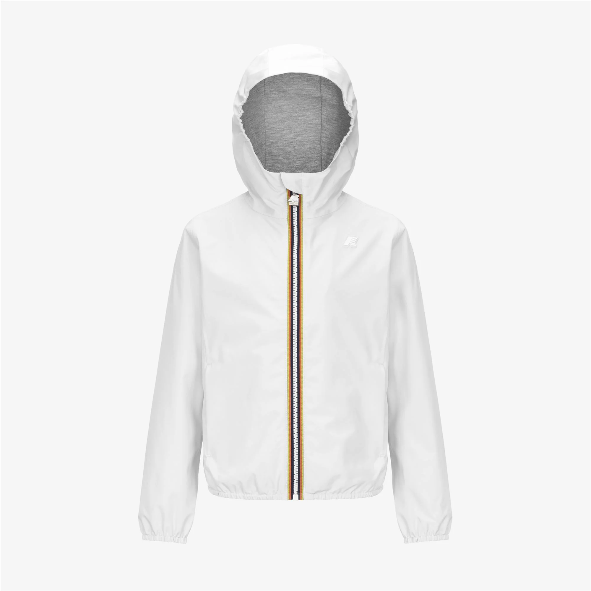 P. LILY STRETCH POLY JERSEY - Jackets - Short - Girl - WHITE