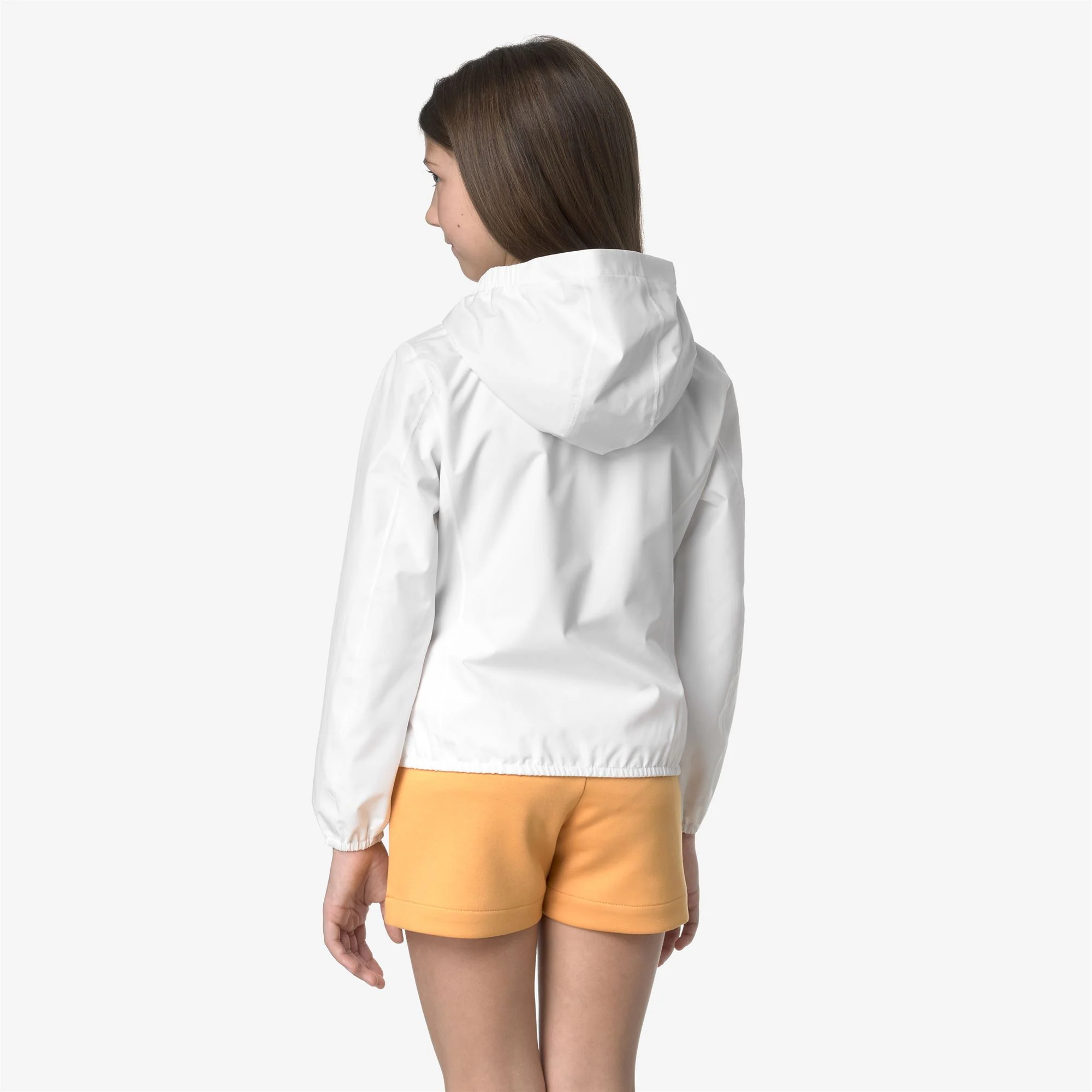 P. LILY STRETCH POLY JERSEY - Jackets - Short - Girl - WHITE - Image 5