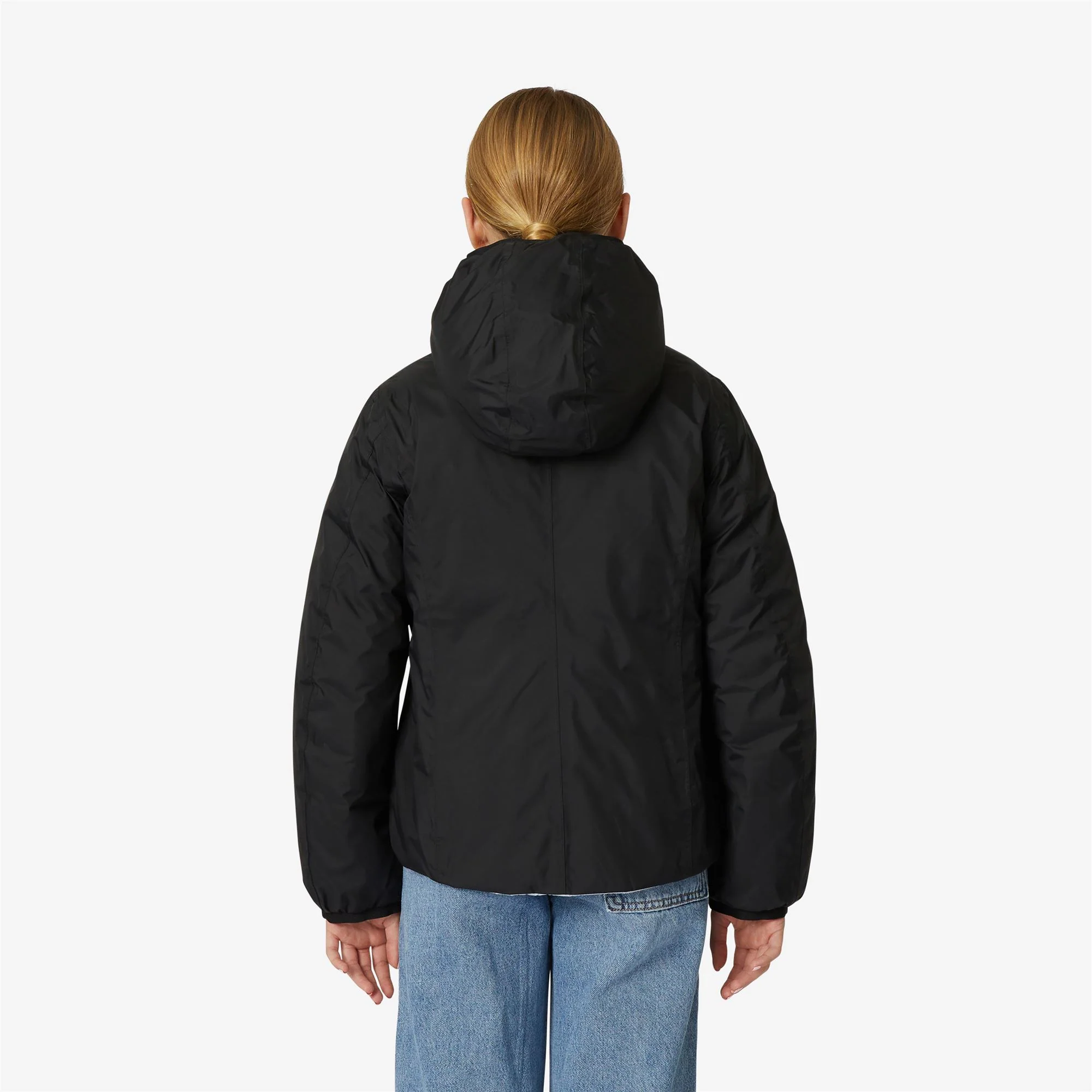 P. LILY THERMO PLUS.2 REVERSIBLE - Jackets - Short - Girl - BLACK PURE-GREY LT - Image 6