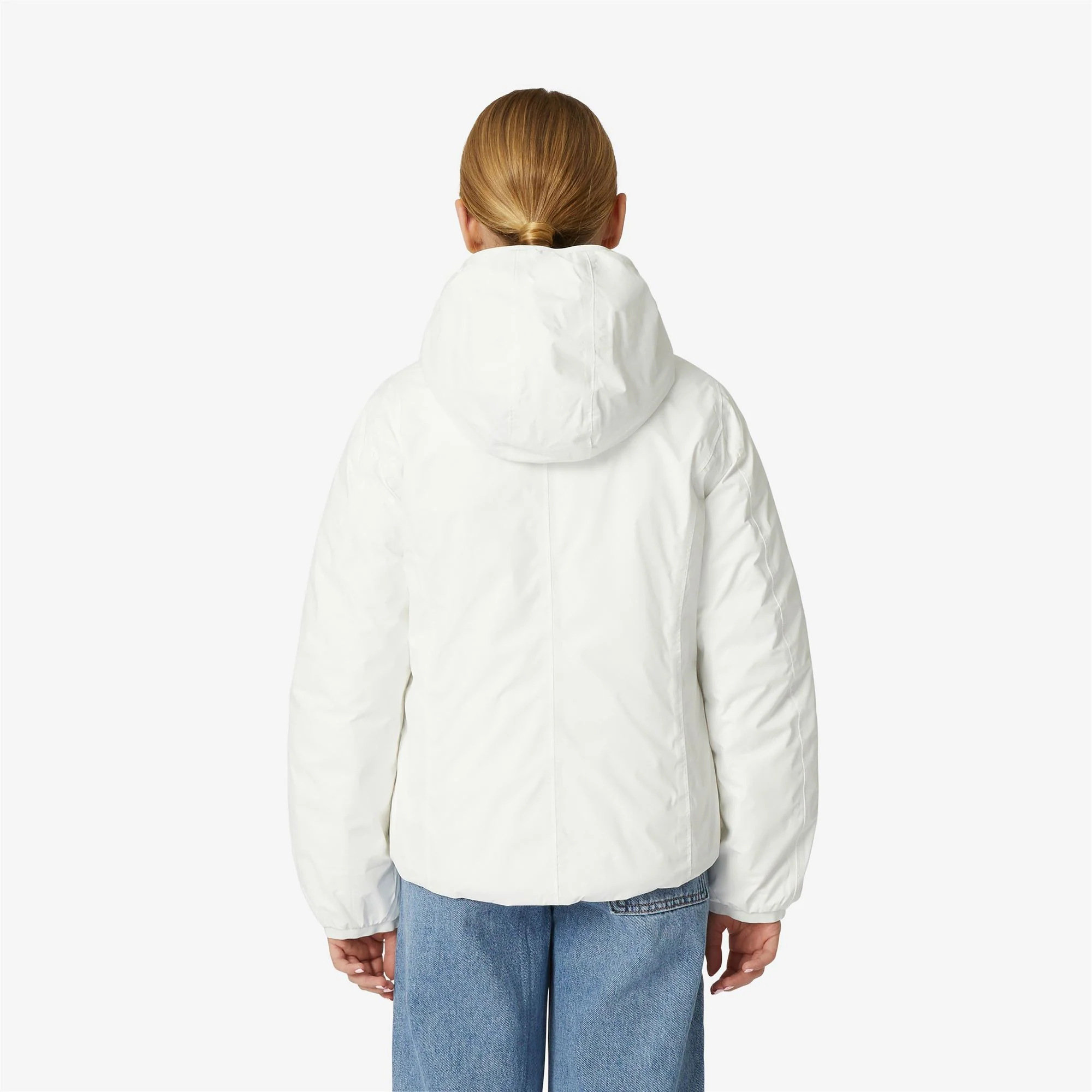 P. LILY THERMO PLUS.2  REVERSIBLE - Jackets - Short - Girl - WHITE MILK-BEIGE TAUPE - Image 6