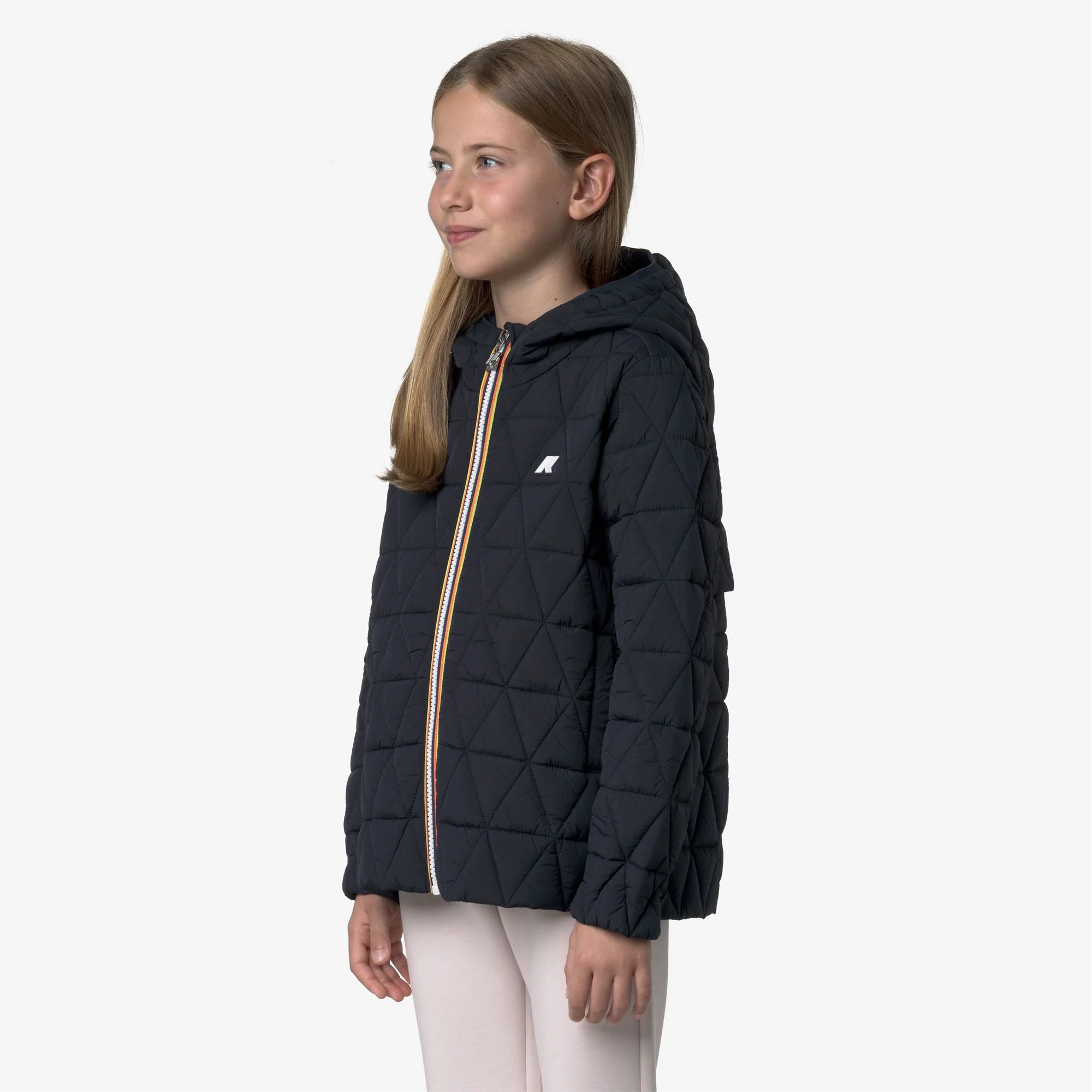 P. MADLAINE DIAMOND QUILTED WARM - Jackets - Short - Girl - BLUE DEPTH - Image 4